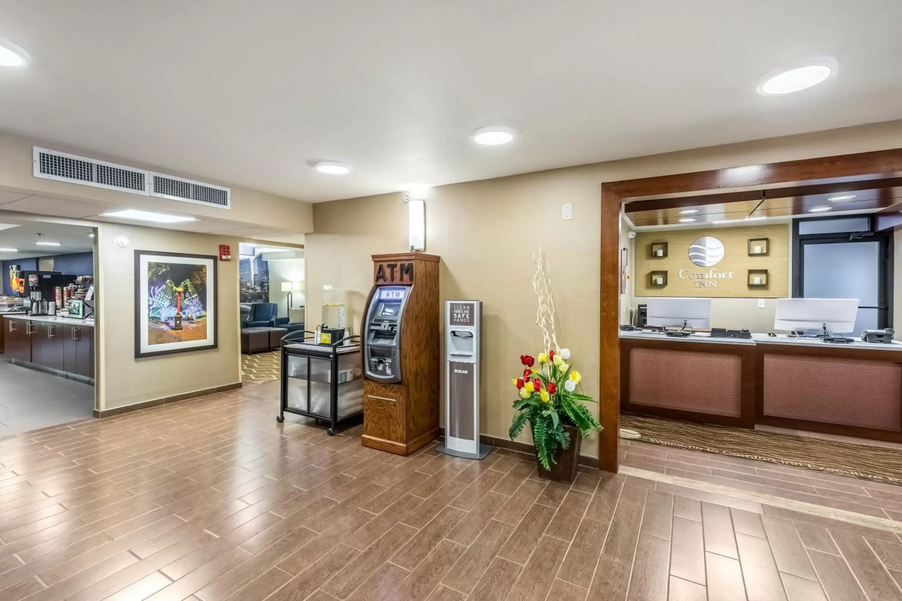Lobby or reception, Lobby/Reception in Comfort Inn Charlotte Airport Uptown
