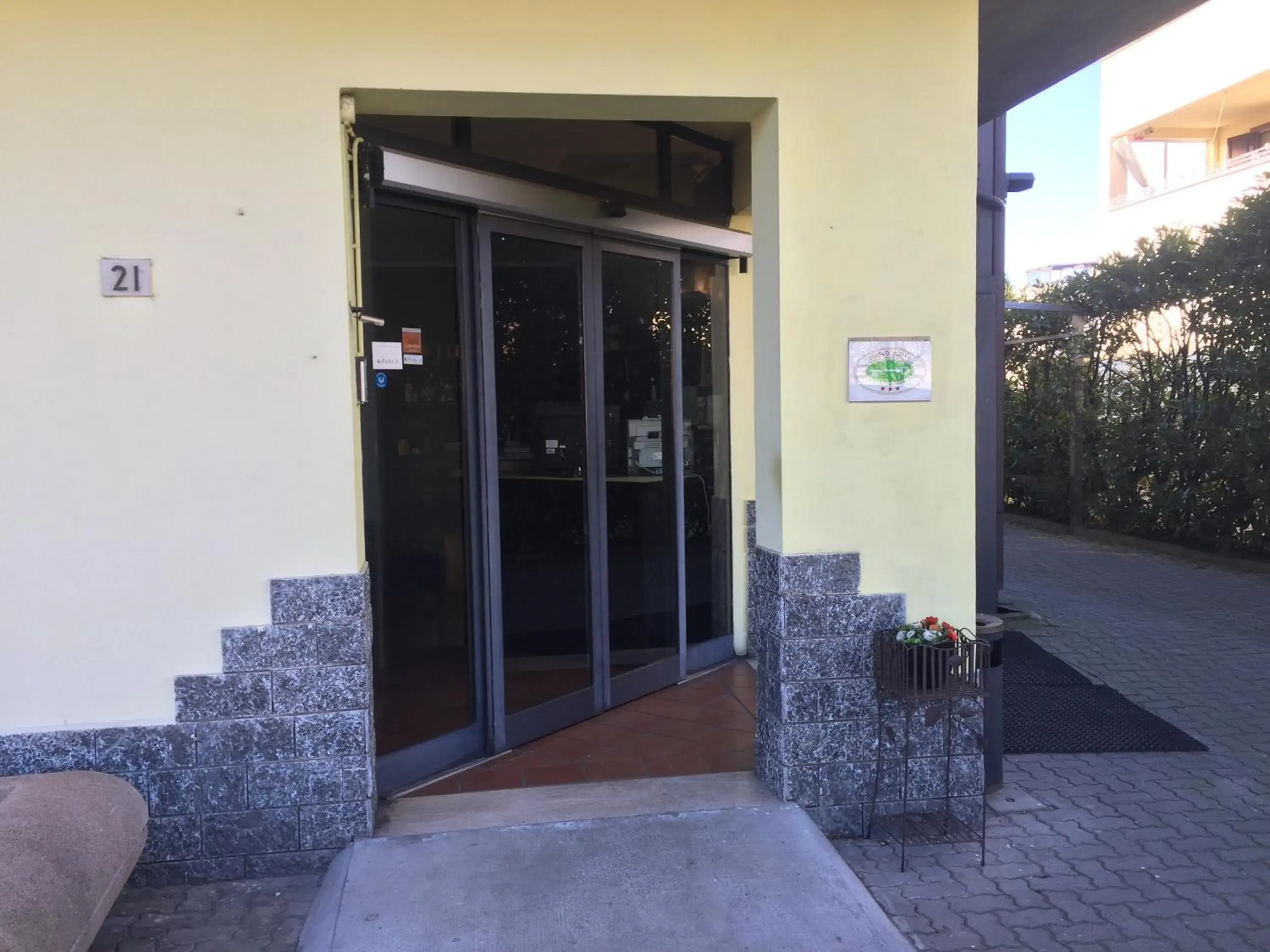 Facade/entrance in Nuovo Hotel Vigevano