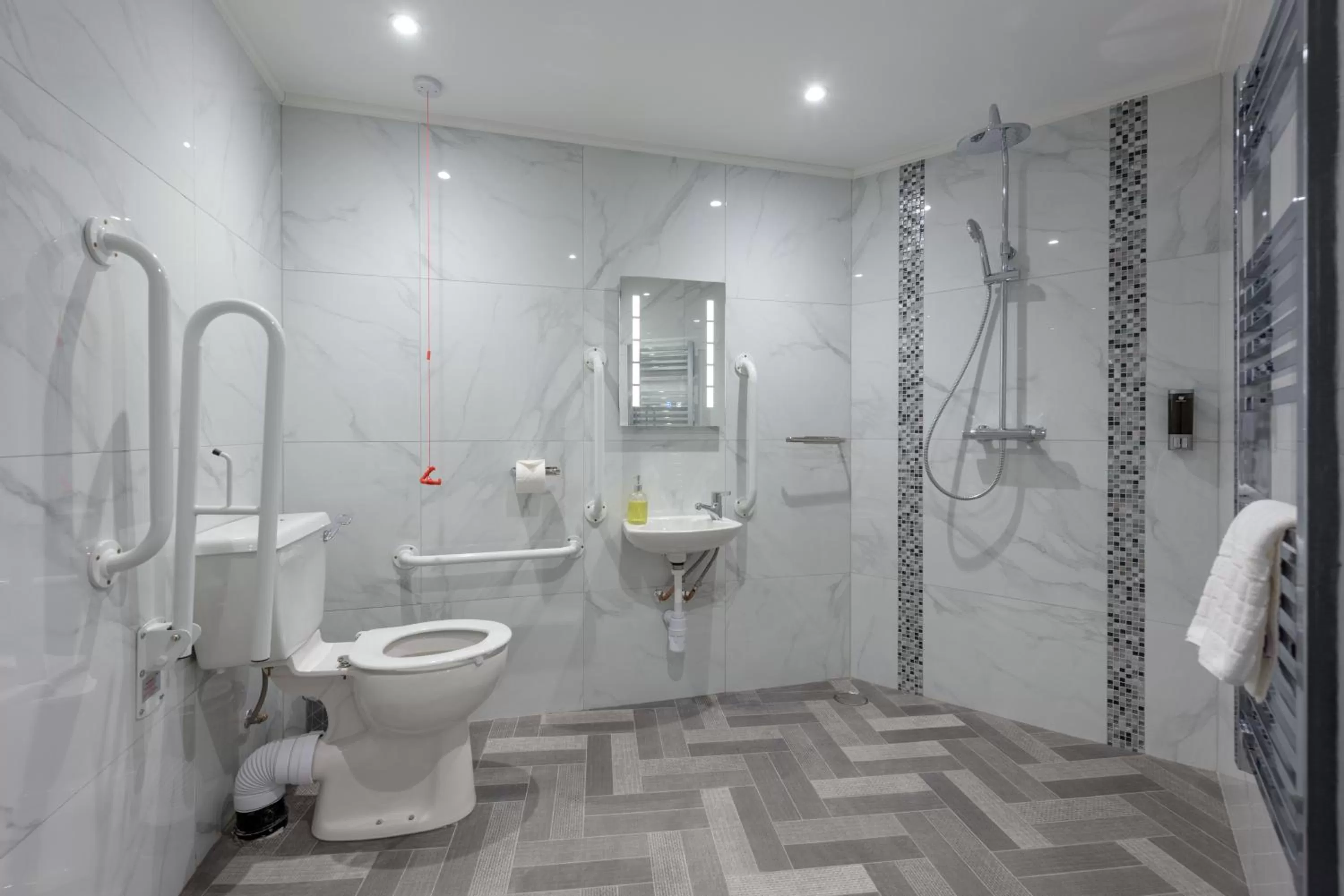 Bathroom in The Stanley Hotel