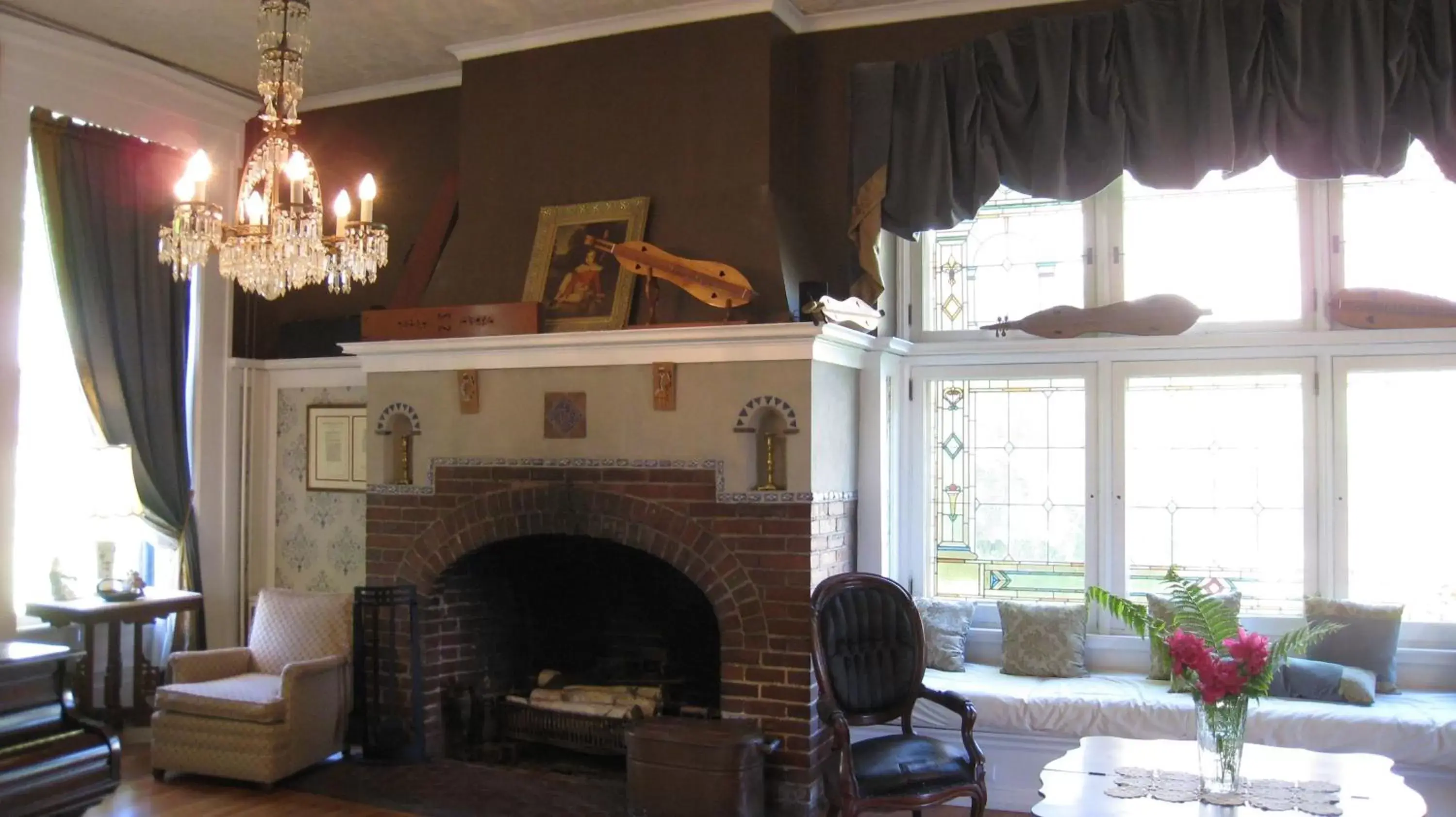 Decorative detail, Seating Area in Allegheny Street Bed & Breakfast