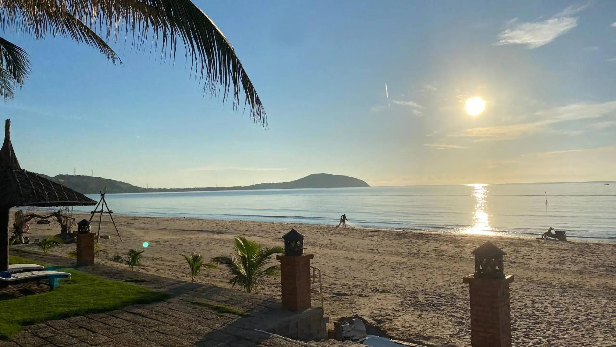 Beach in Pandanus Resort