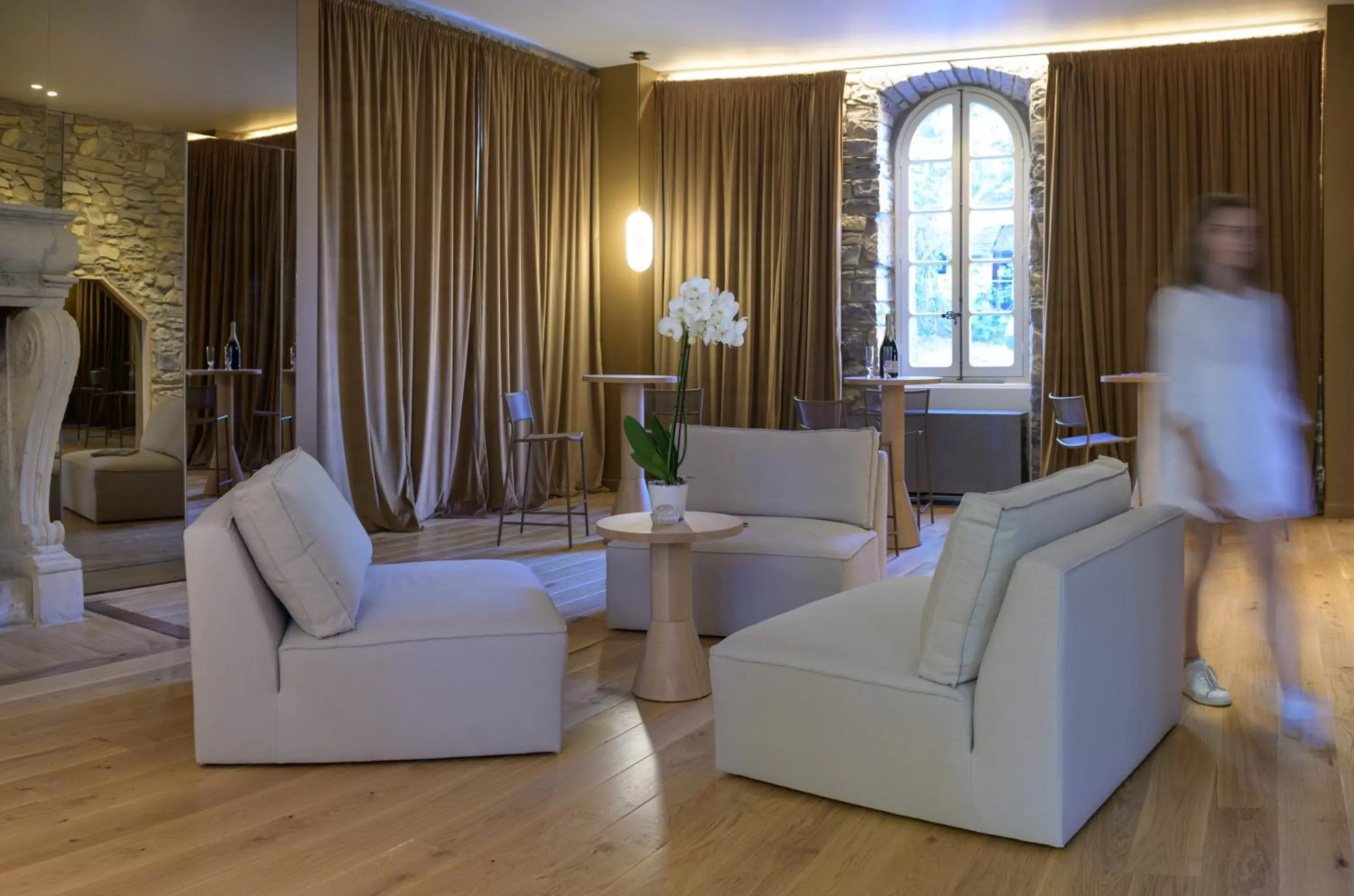 Communal lounge/ TV room, Seating Area in Couvent de la Salette