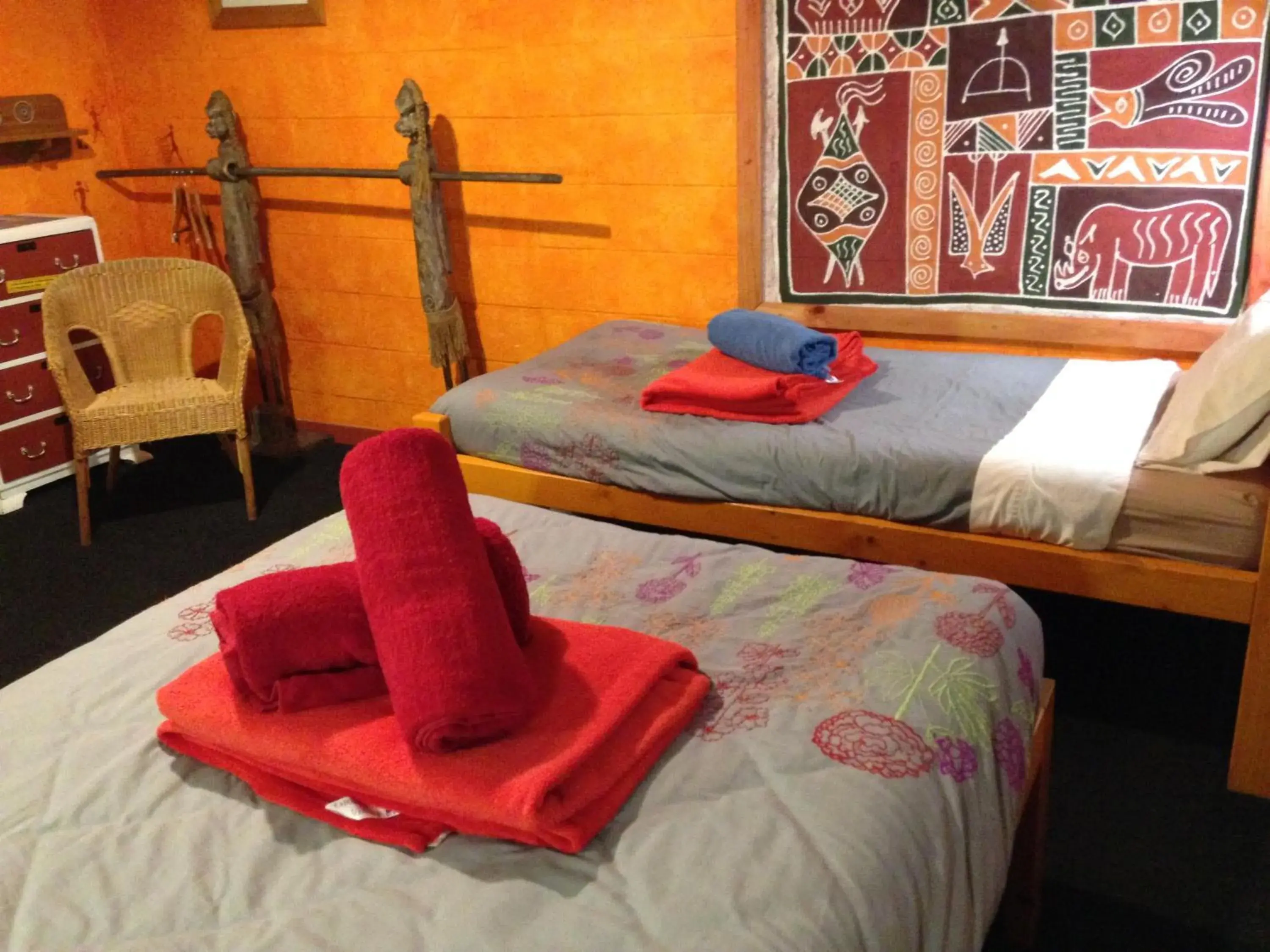 Bedroom, Bed in Global Village Travellers Lodge