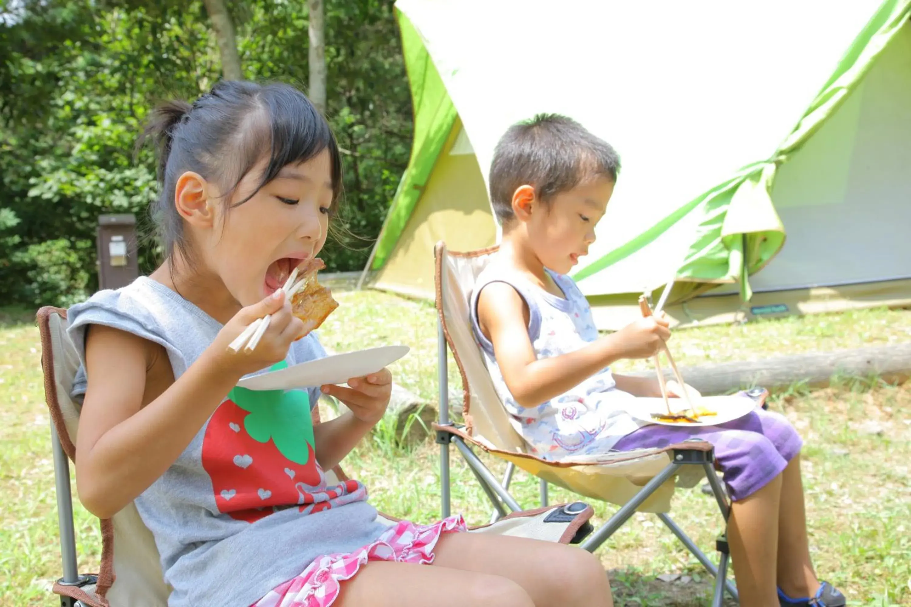 BBQ facilities in Matsue Forest Park