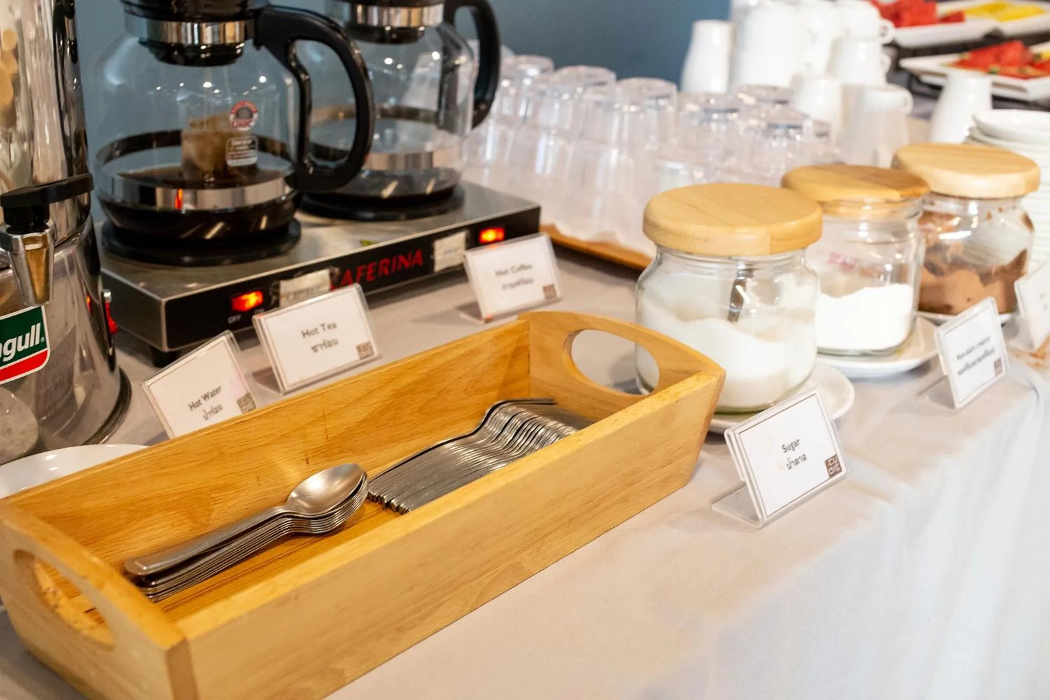 Breakfast in Spittze Hotel Pratunam