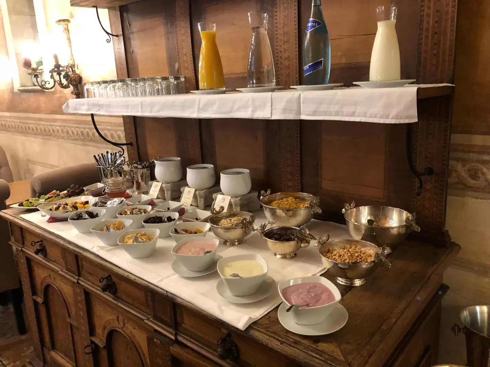 Buffet breakfast in Schloss Matzen