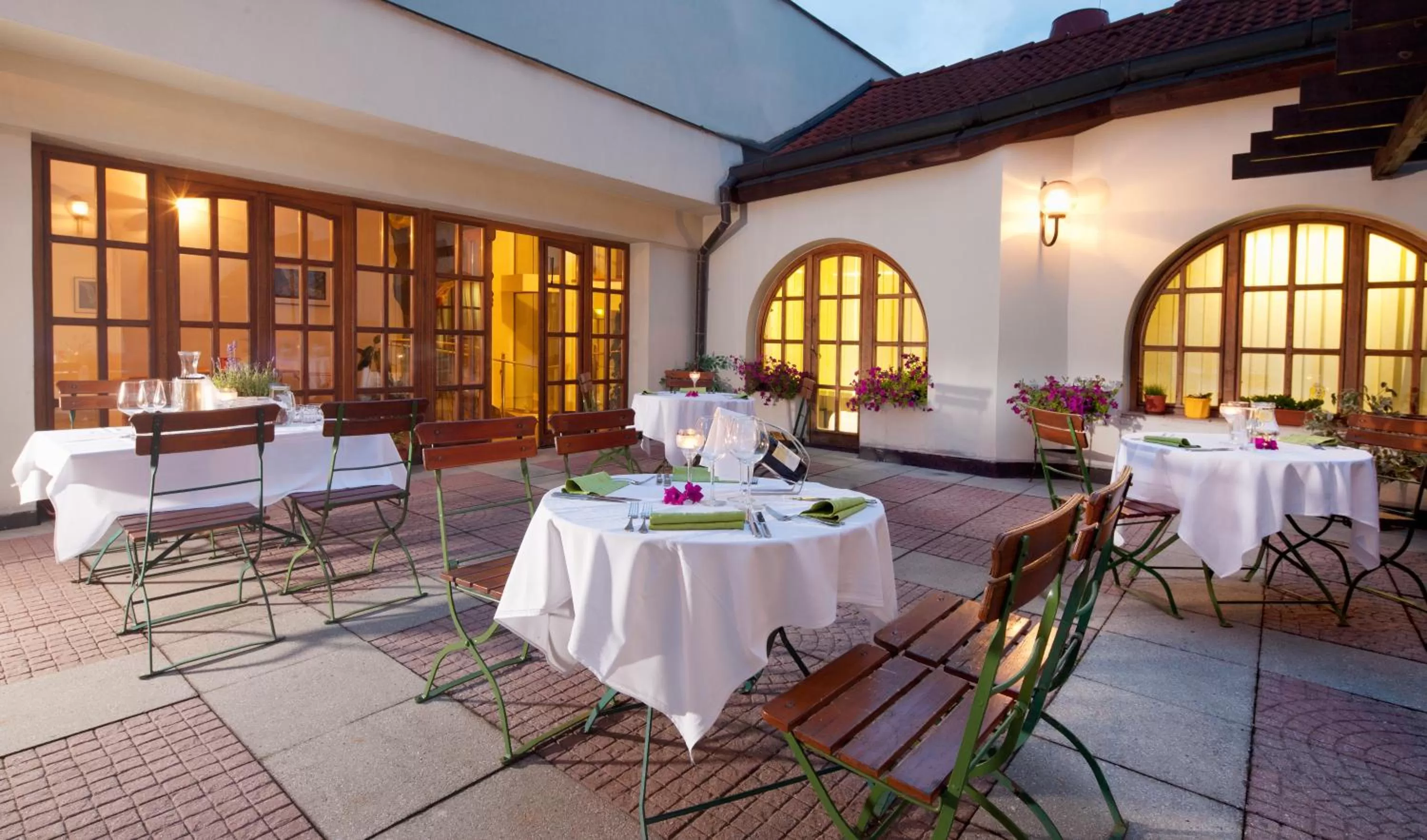 Balcony/Terrace in Hotel Concertino Zlatá Husa