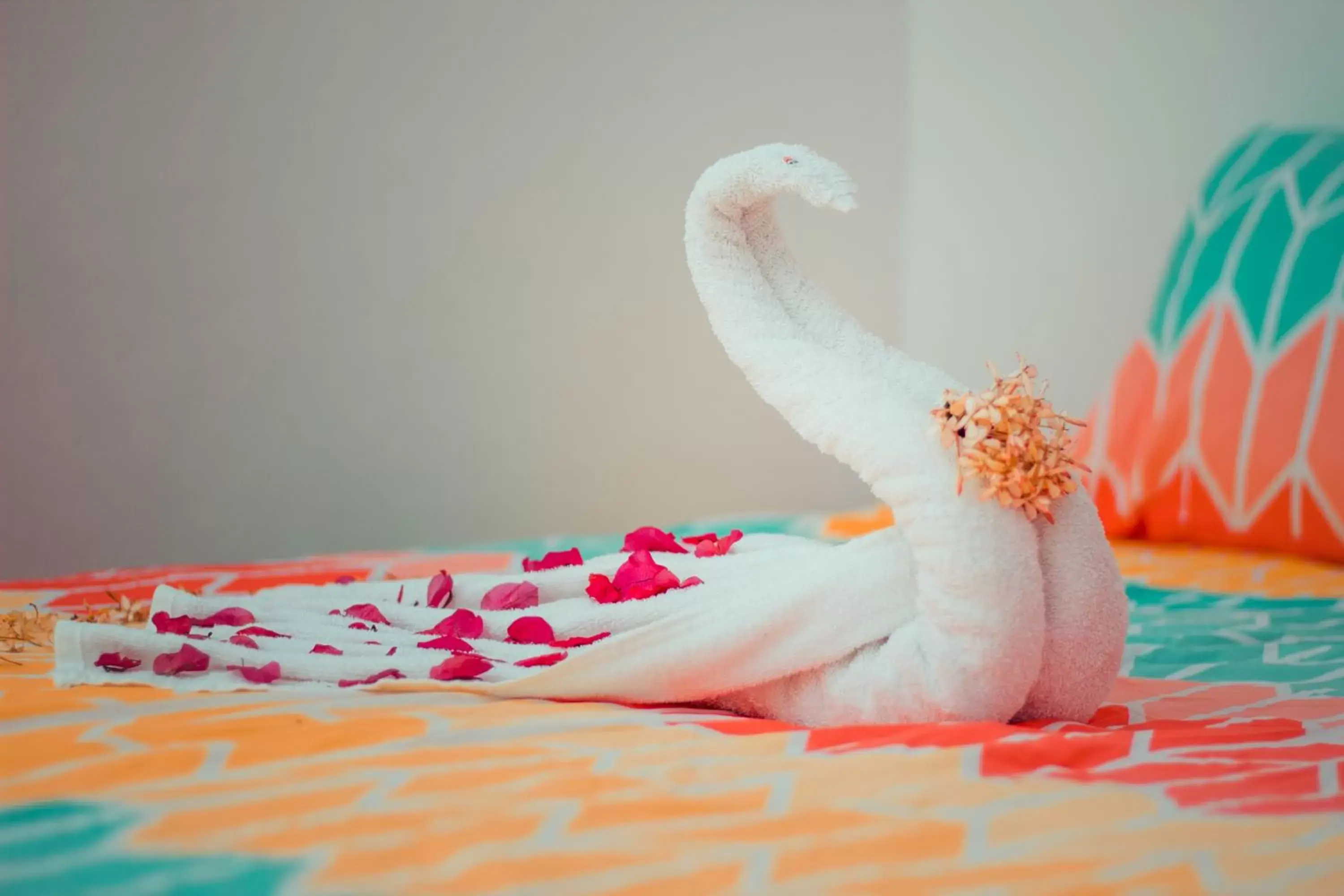 Decorative detail, Bed in Itza La Veleta Tulum