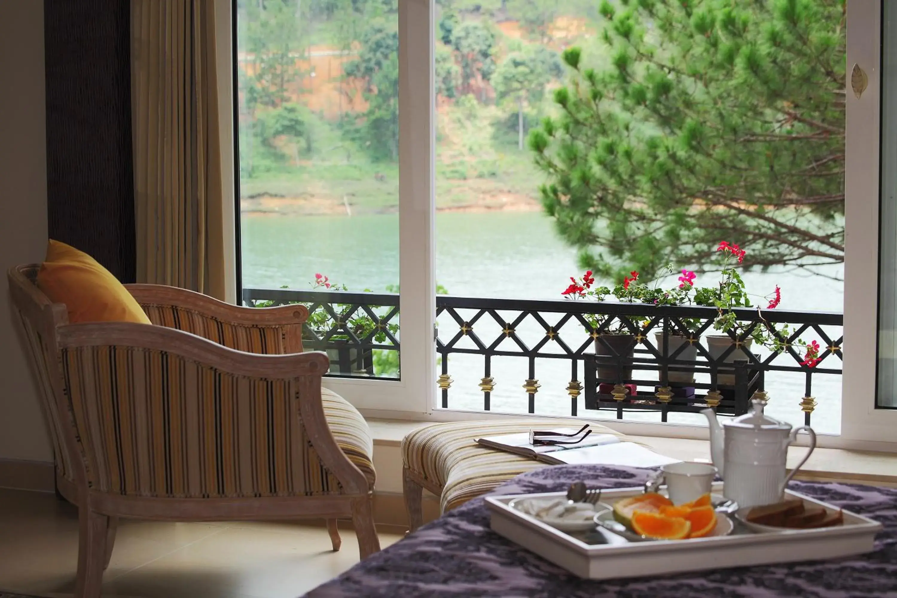 Lake view in Binh An Village Resort