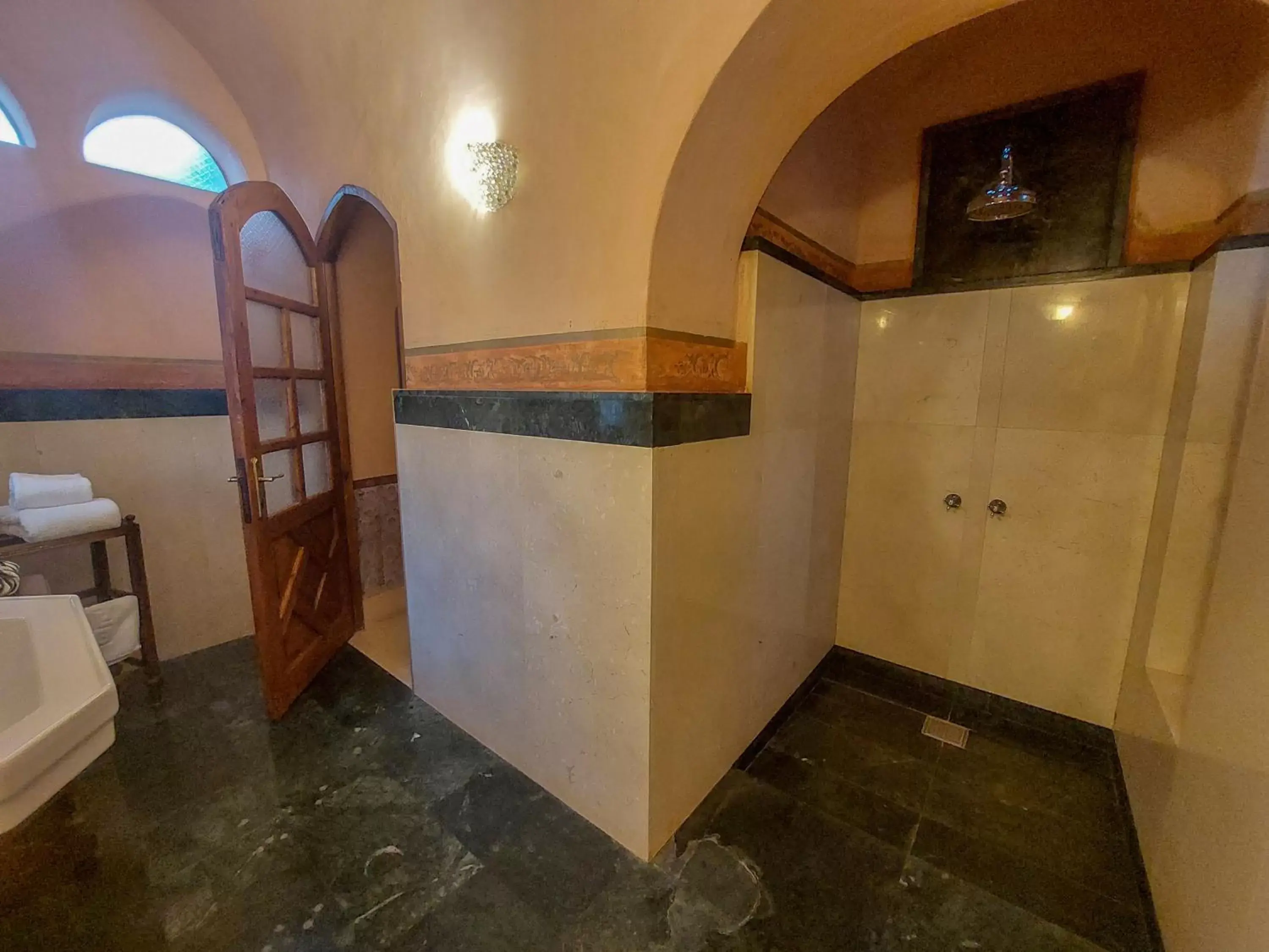 Bathroom in Al Moudira Hotel