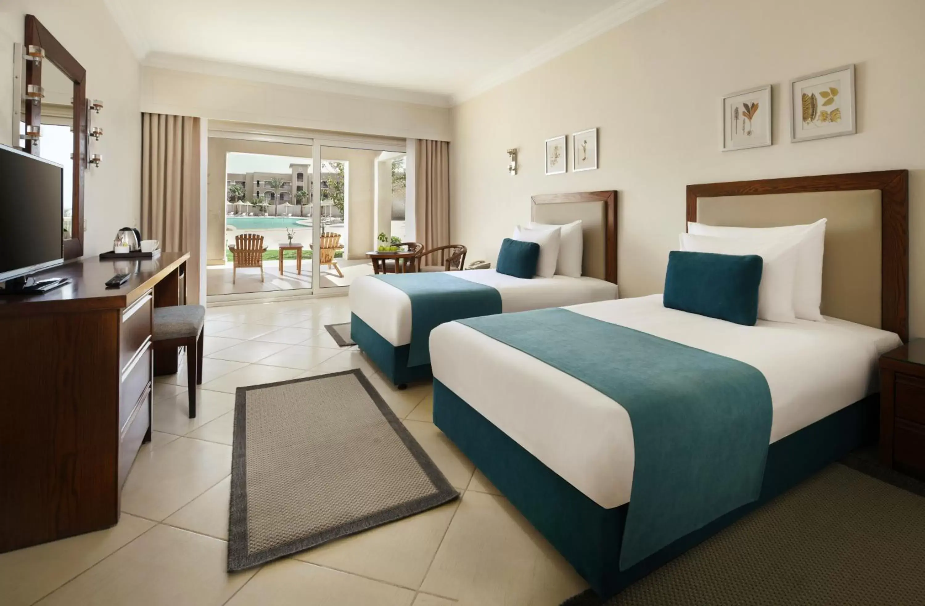 Superior Twin with Pool View in JAZ Soma Beach Superior Twin with Pool View in JAZ Soma Beach