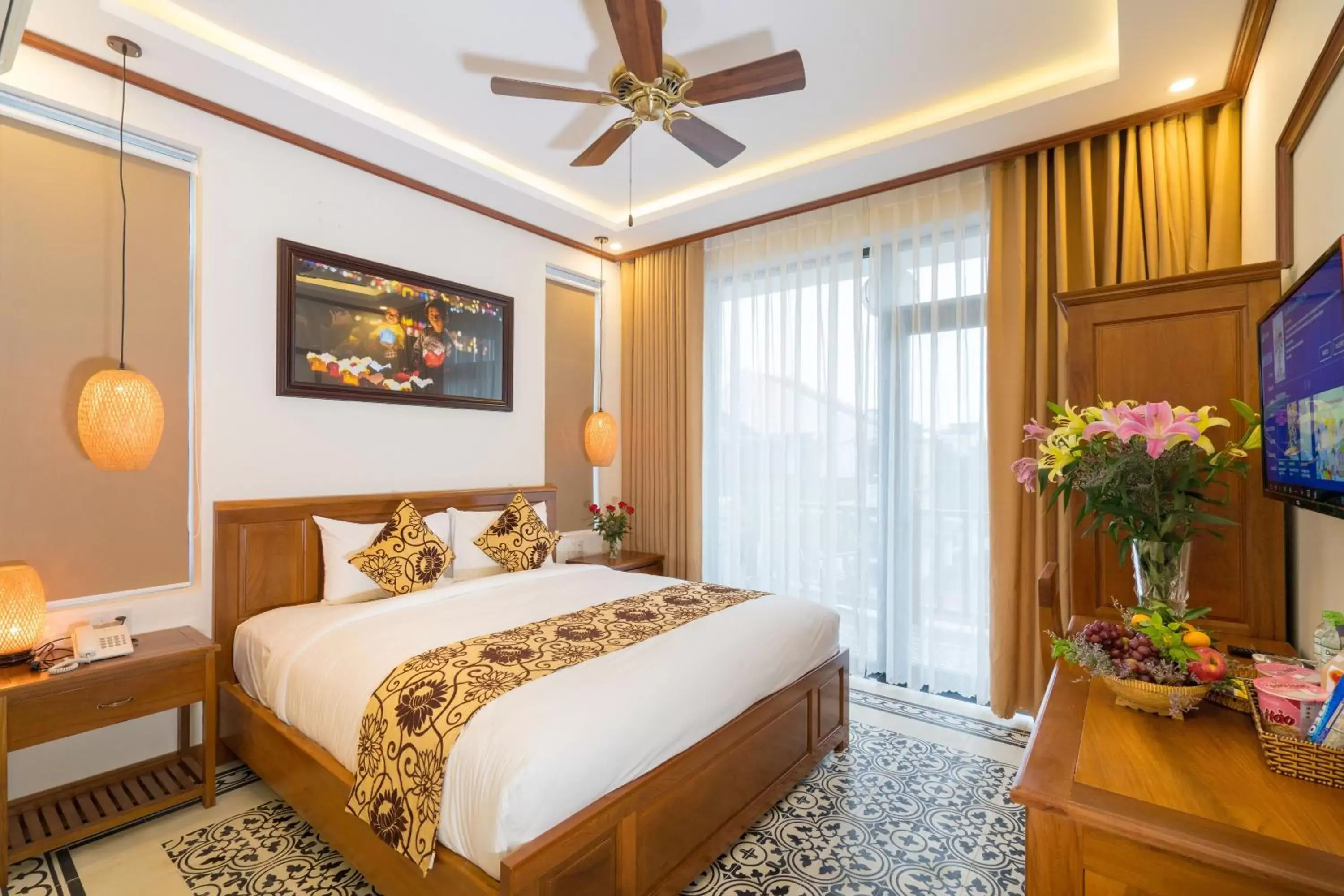 Bed in Hoi An Discovery Villa