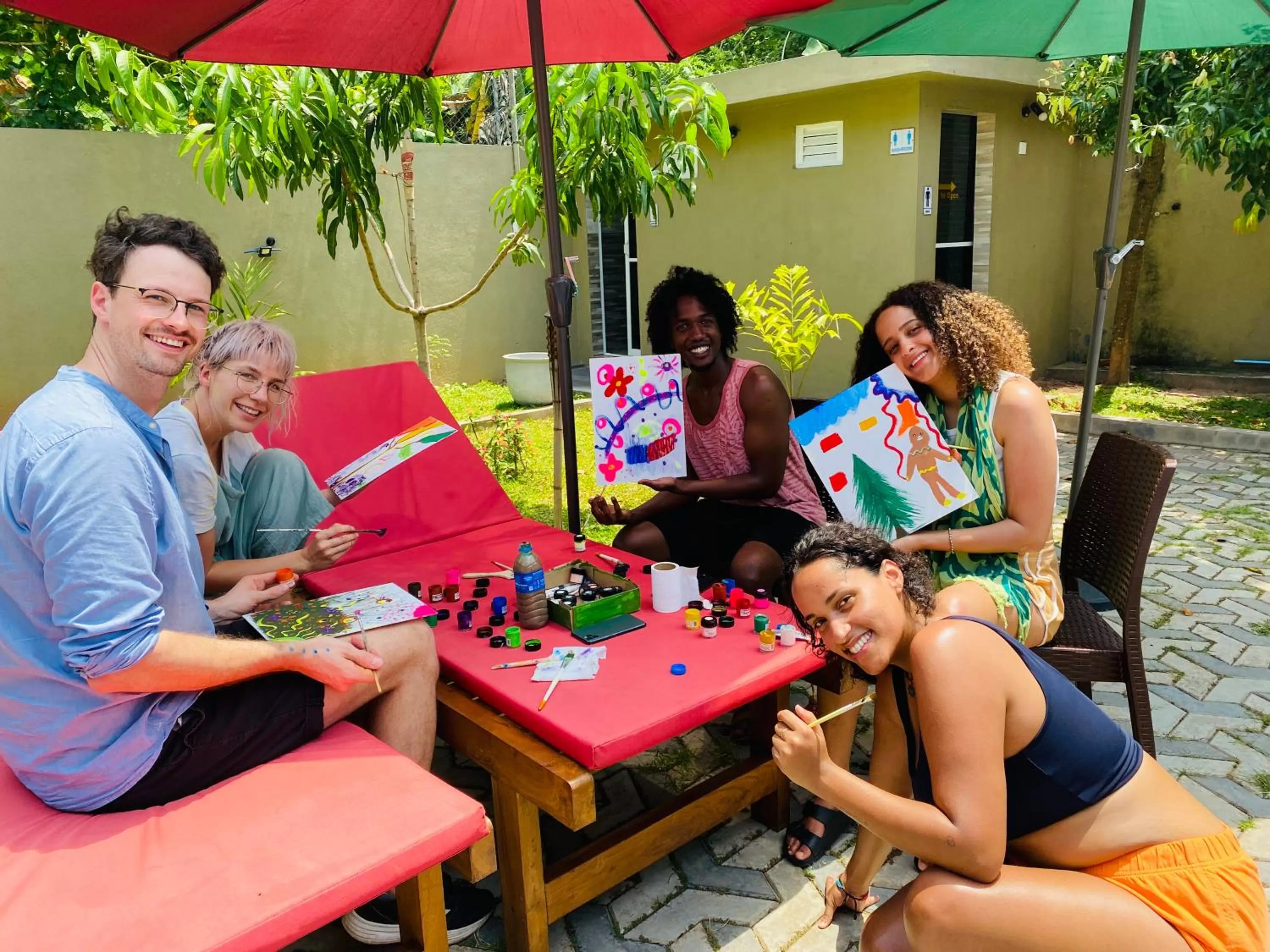 Patio in The Kingslayer Resort
