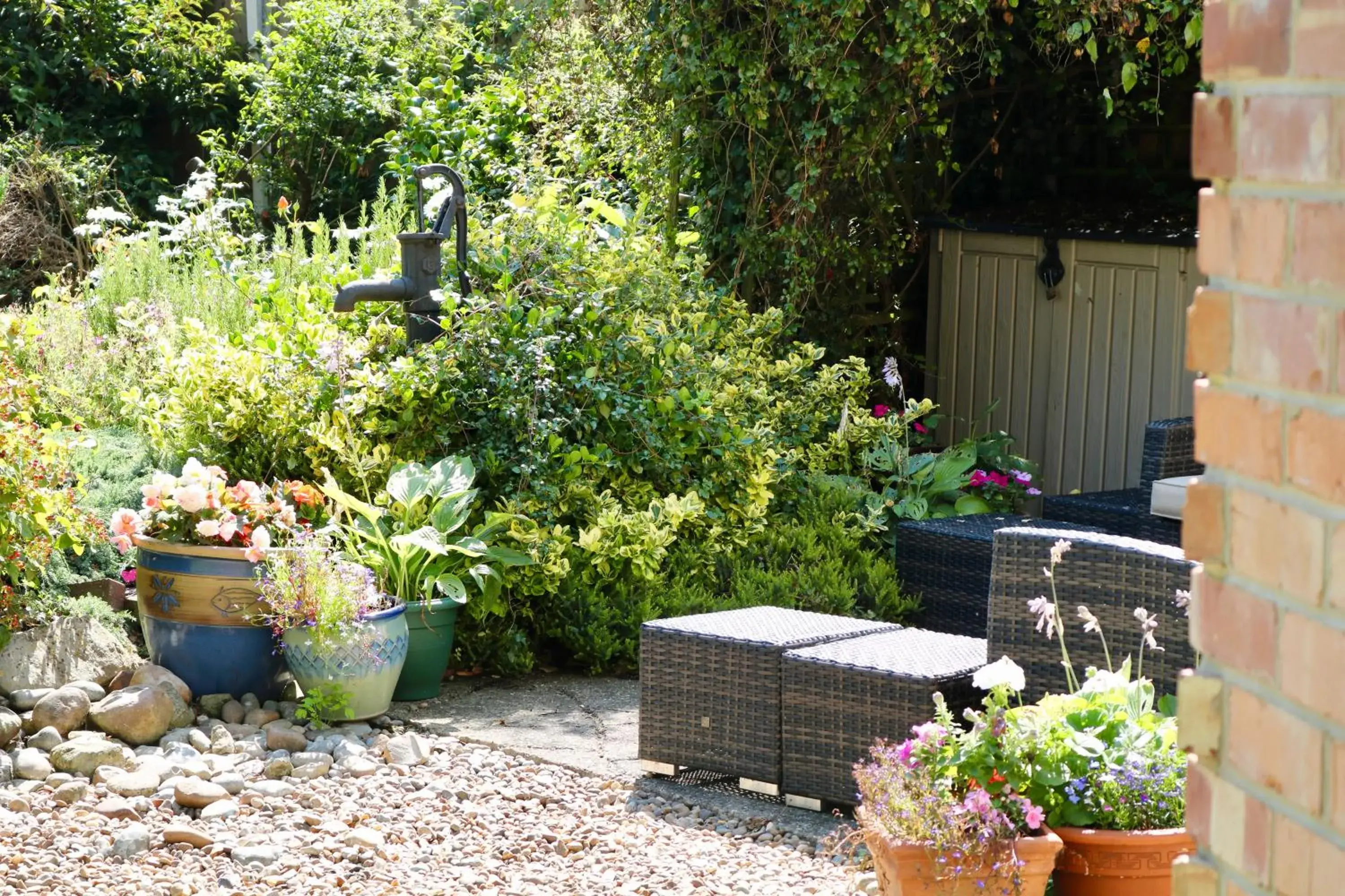 Garden in The Cottage Hotel