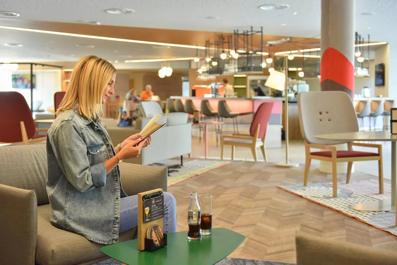 Lobby or reception in Novotel Wavre Brussels East