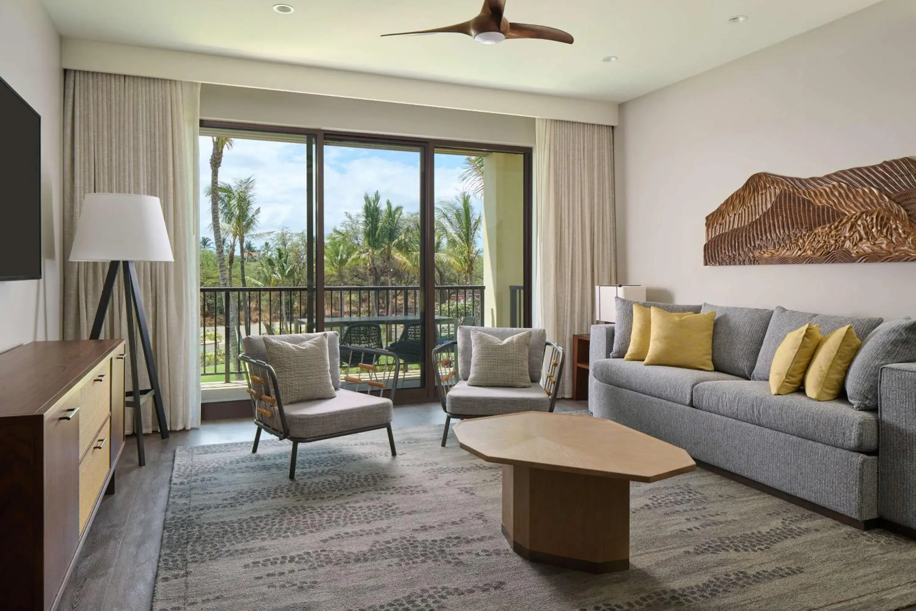 Living room, Seating Area in Hilton Grand Vacations Club Maui Bay Villas