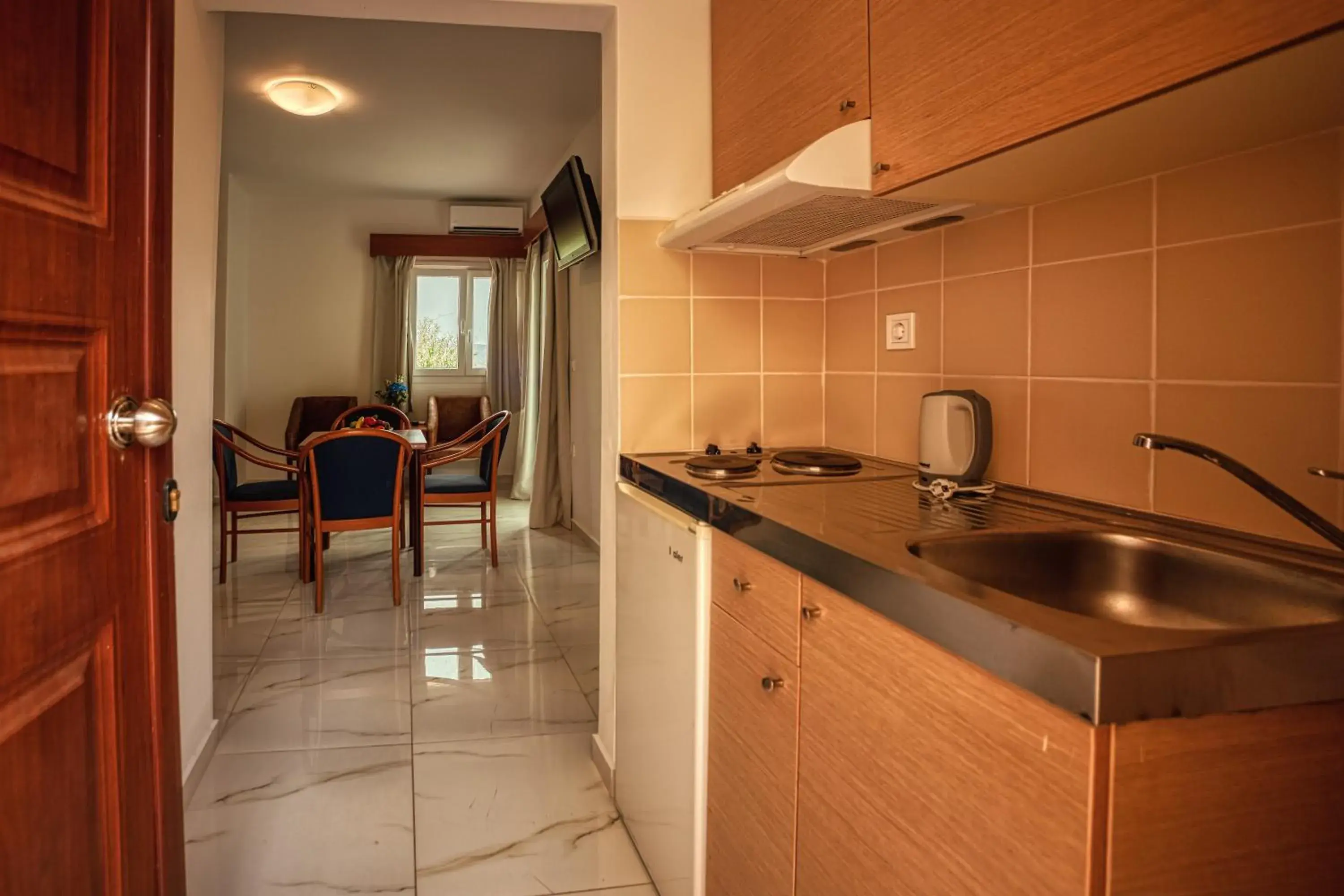 Kitchen or kitchenette, Kitchen/Kitchenette in Elounda Water Park Residence Hotel