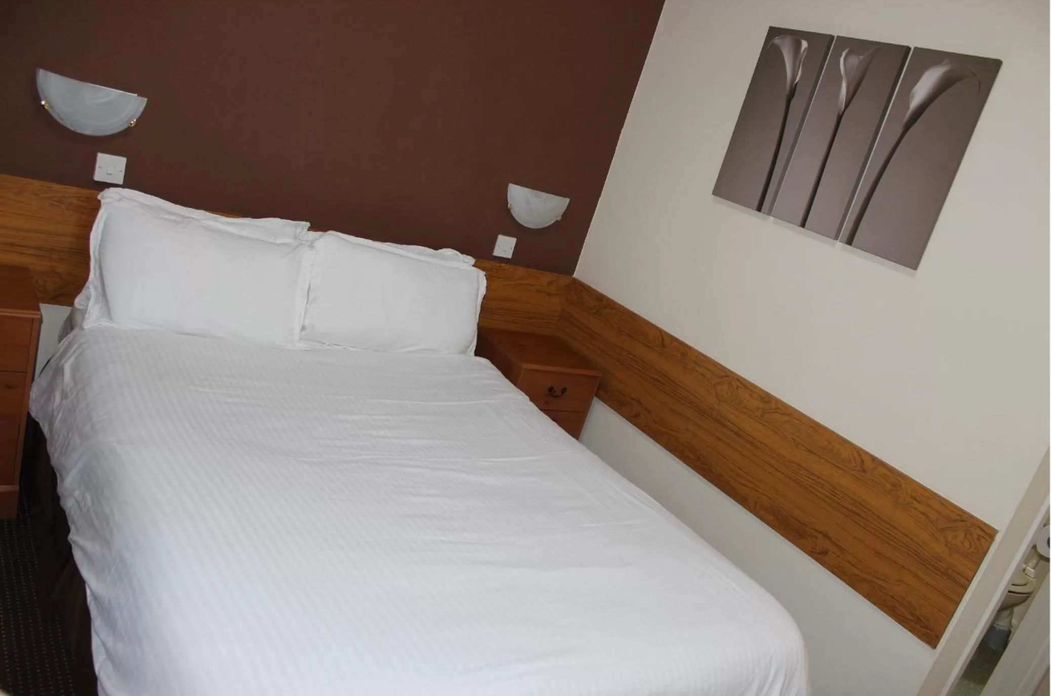 Bed in The Premier Lodge