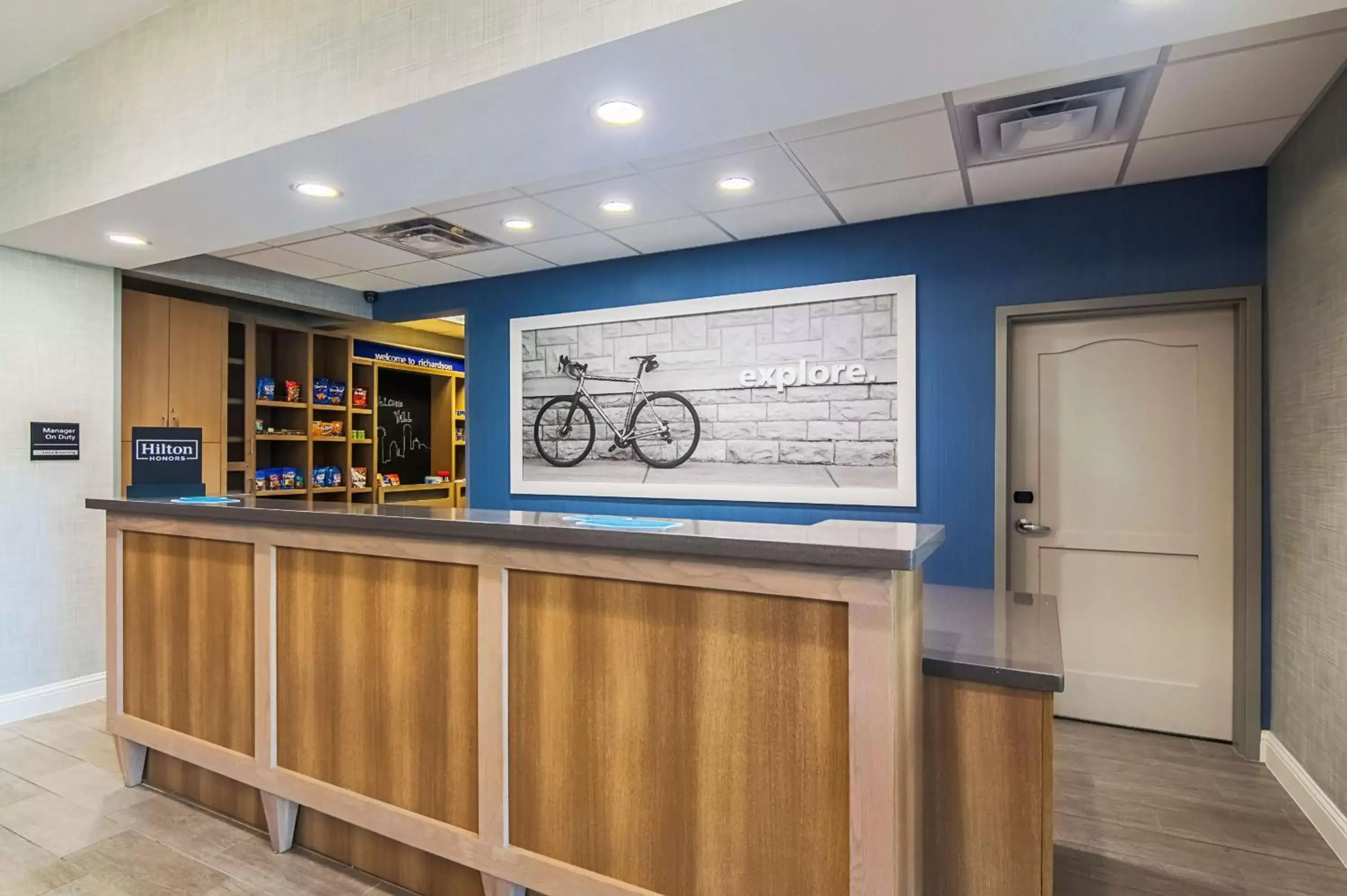 Lobby or reception in Hampton Inn & Suites-Dallas/Richardson Lobby or reception in Hampton Inn & Suites-Dallas/Richardson