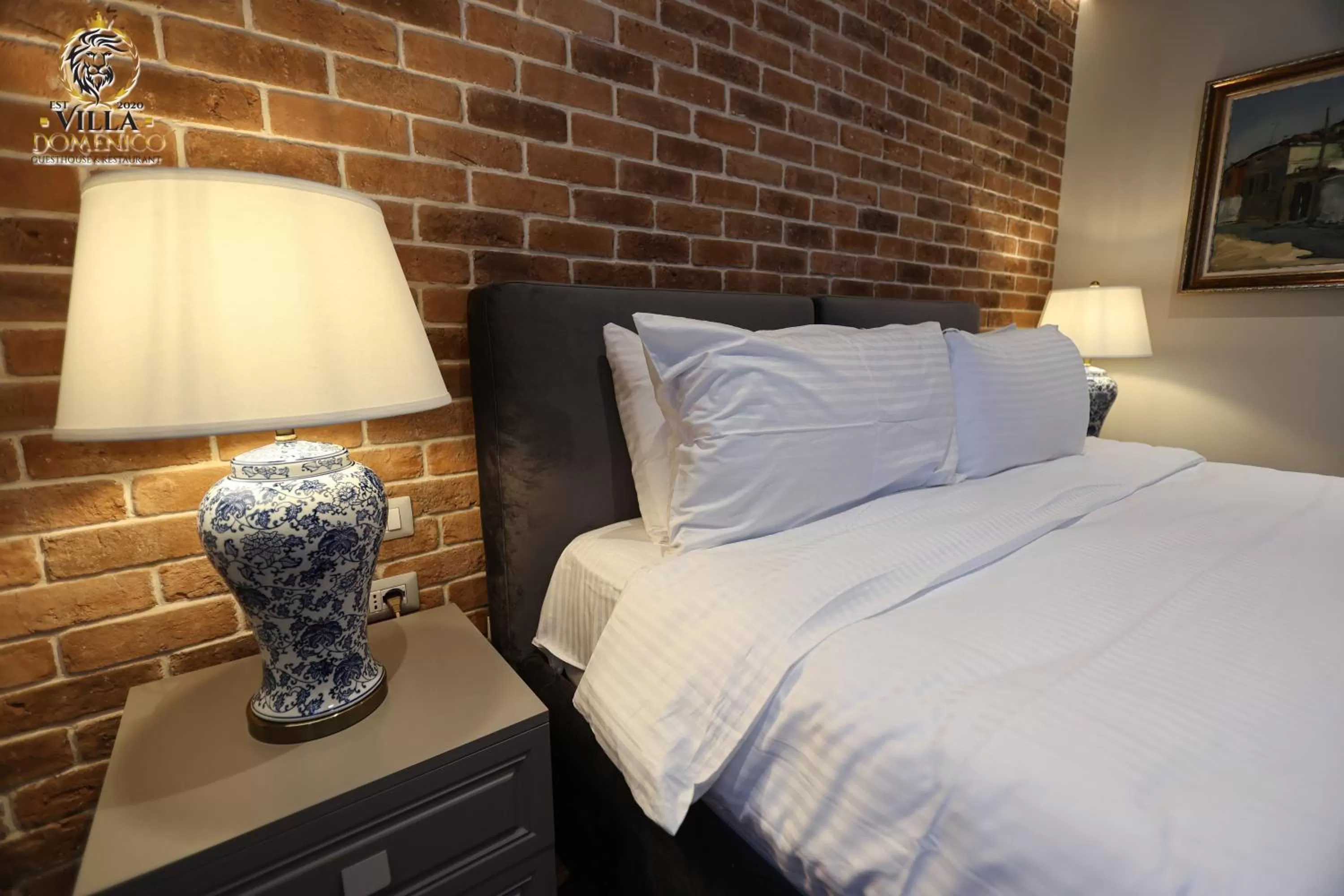 Bed in Villa Domenico Korce