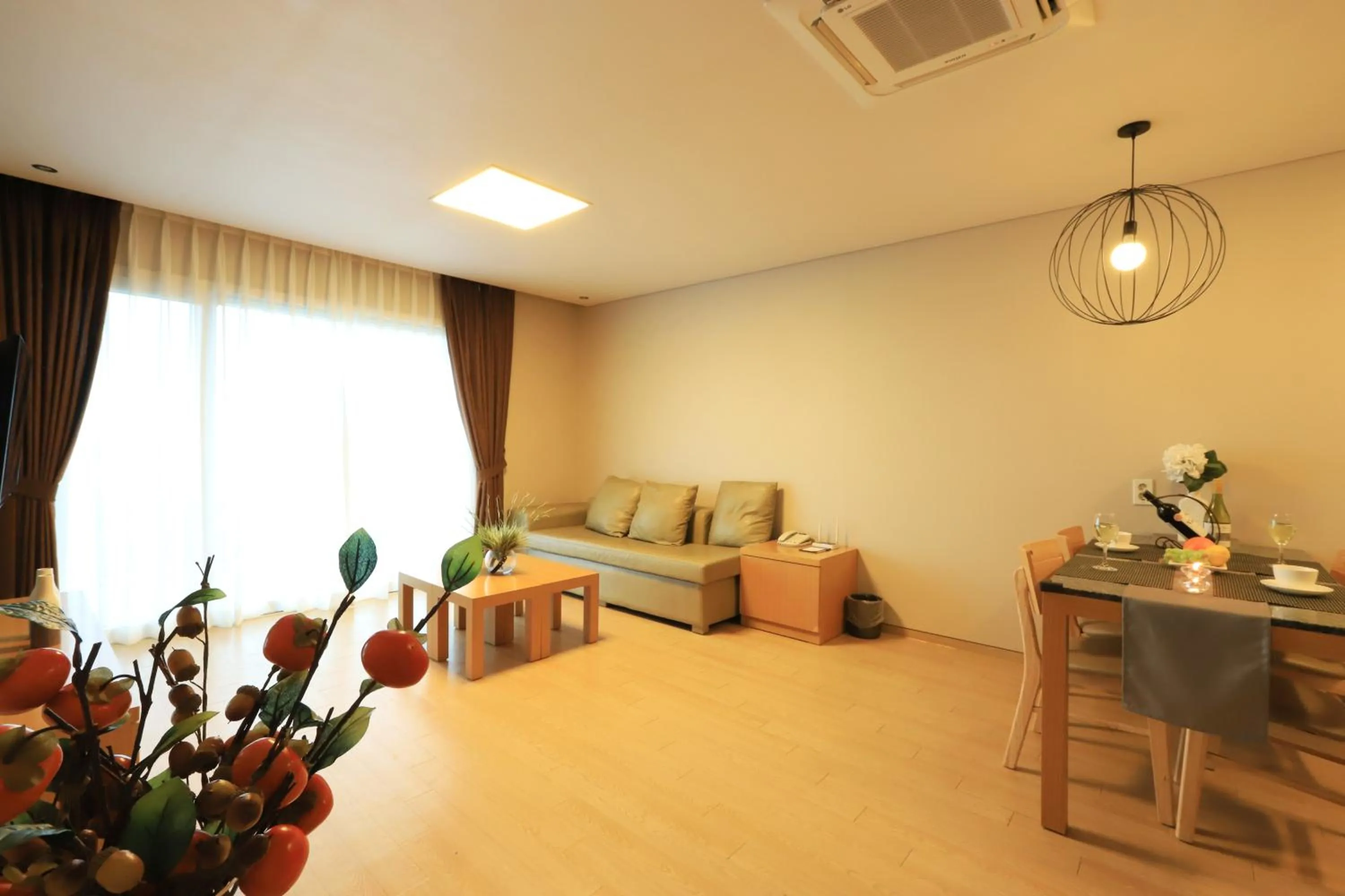 Living room in Y Resort Jeju