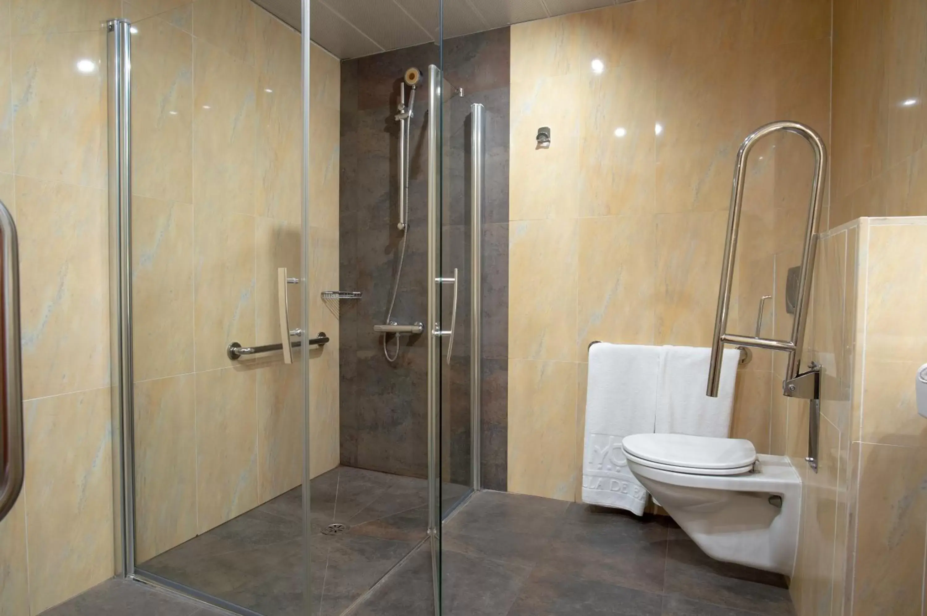 Shower, Bathroom in Hotel Villa de Barajas