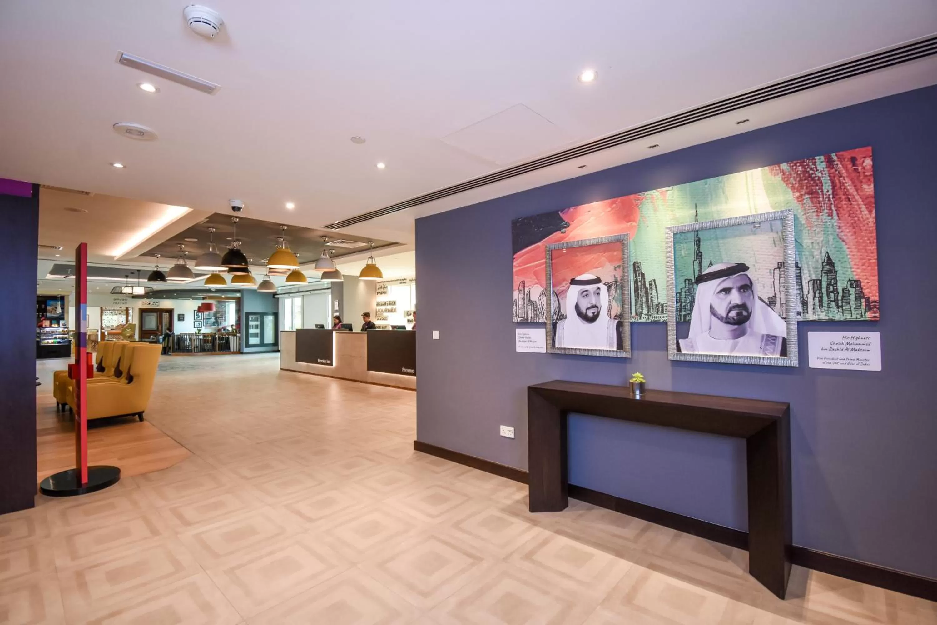 Lobby or reception in Premier Inn Dubai Investments Park - An Emirates Group Company