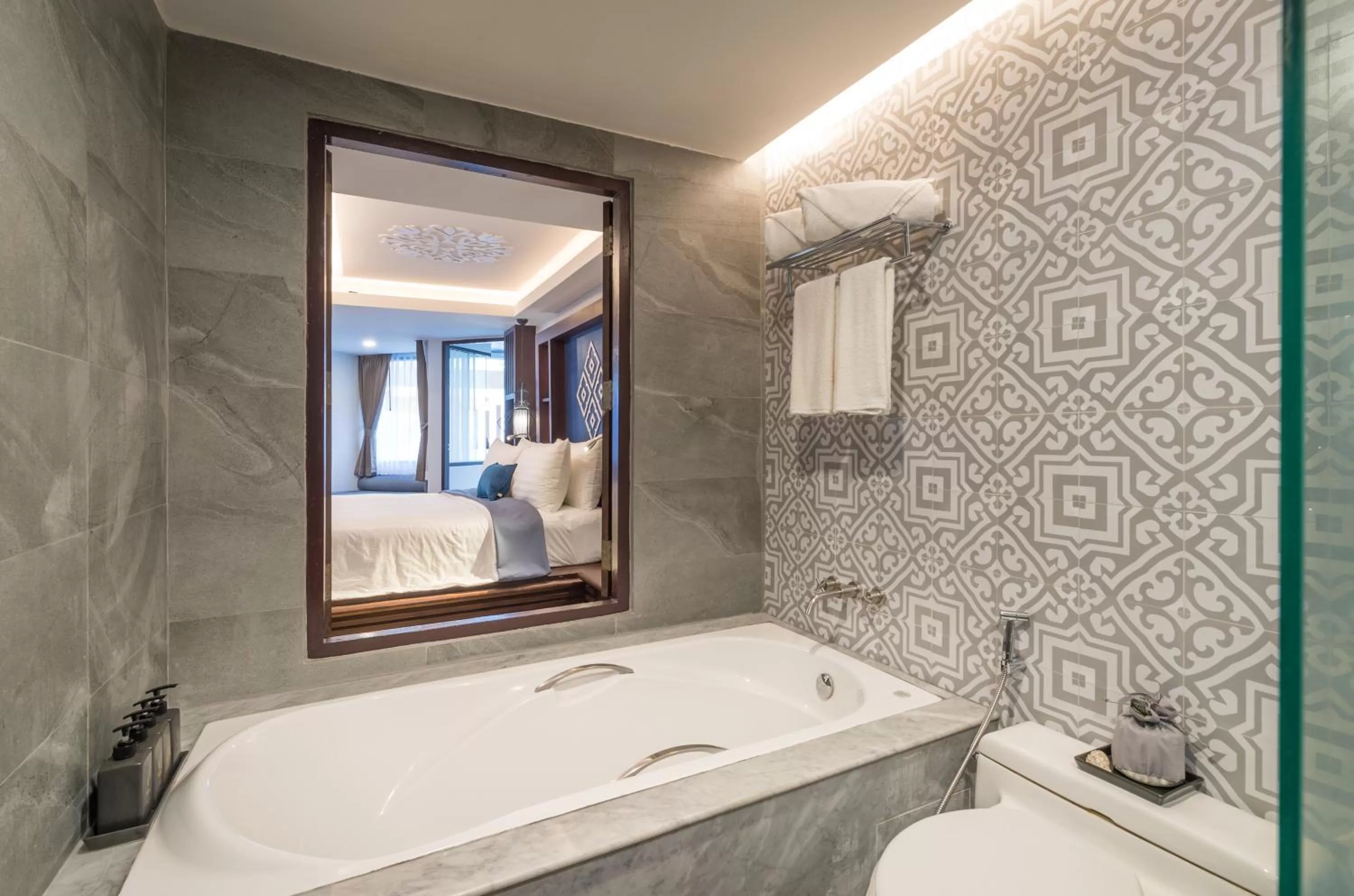 Shower in Aonang Princeville Villa Resort & Spa - GHA WellHotel-Halal Certified, Krabi, Thailand