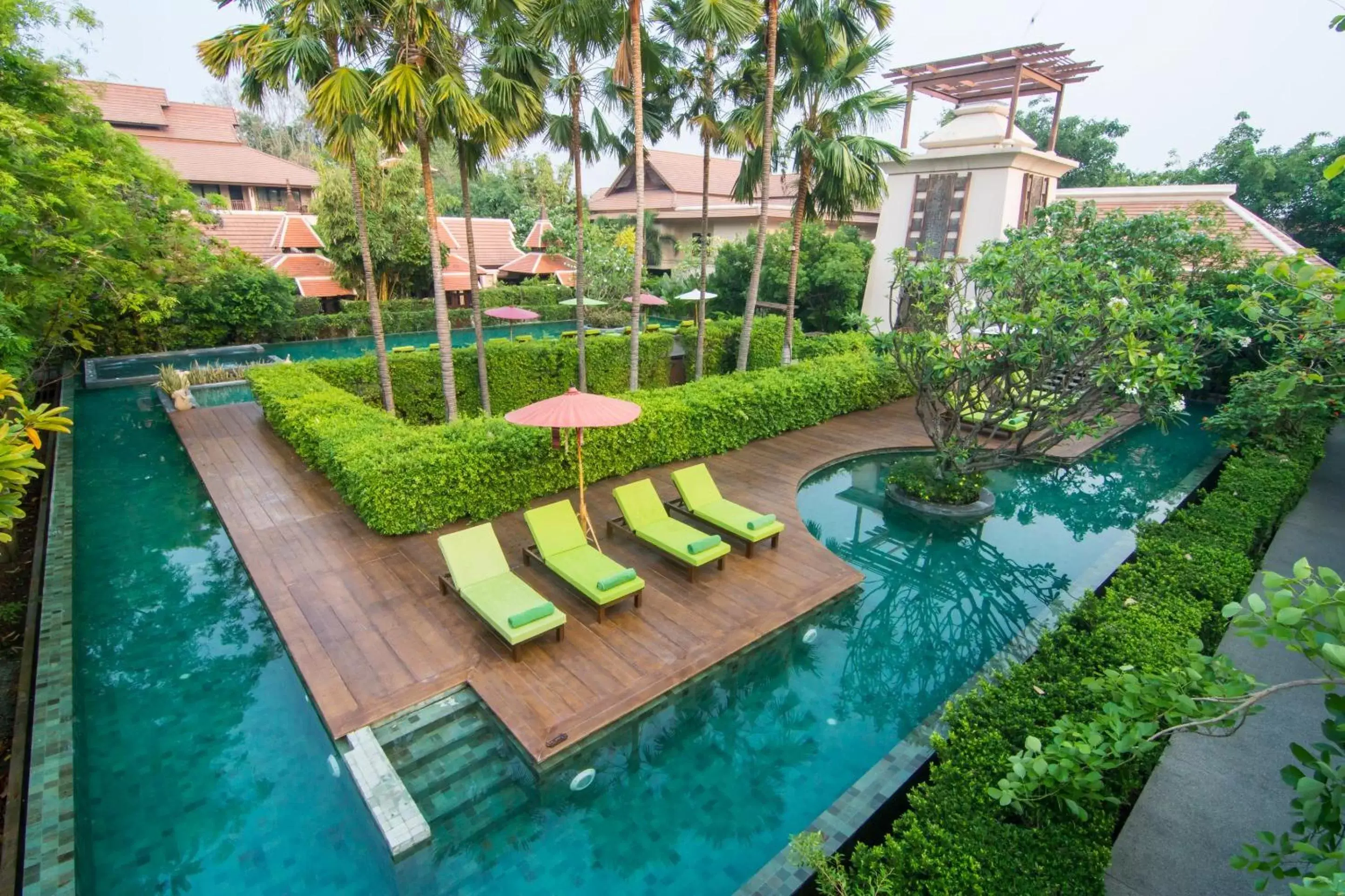 , Pool View in Siripanna Villa Resort & Spa Chiang Mai -SHA Extra Plus