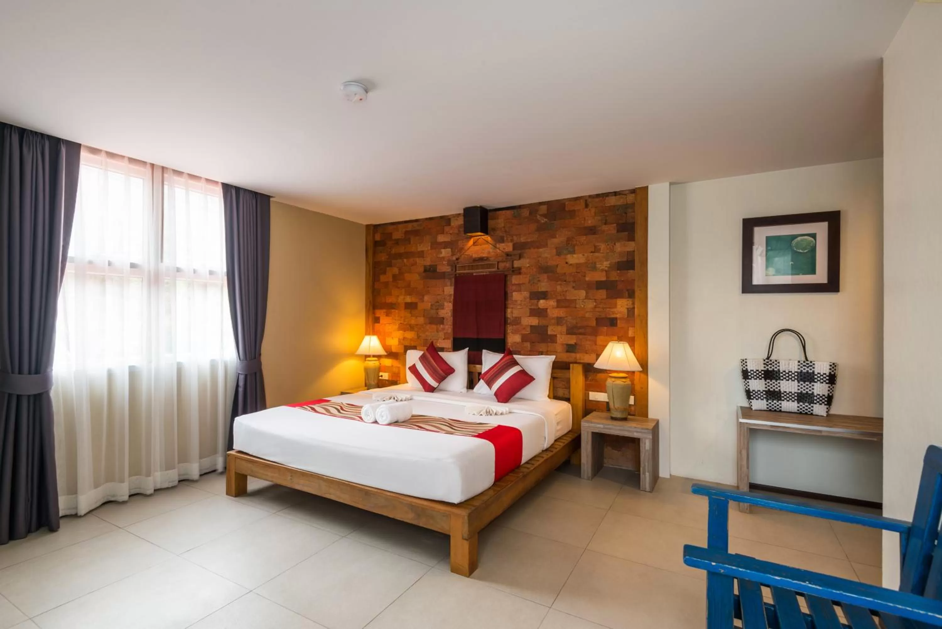 Bedroom, Bed in Baan Ban Dalay