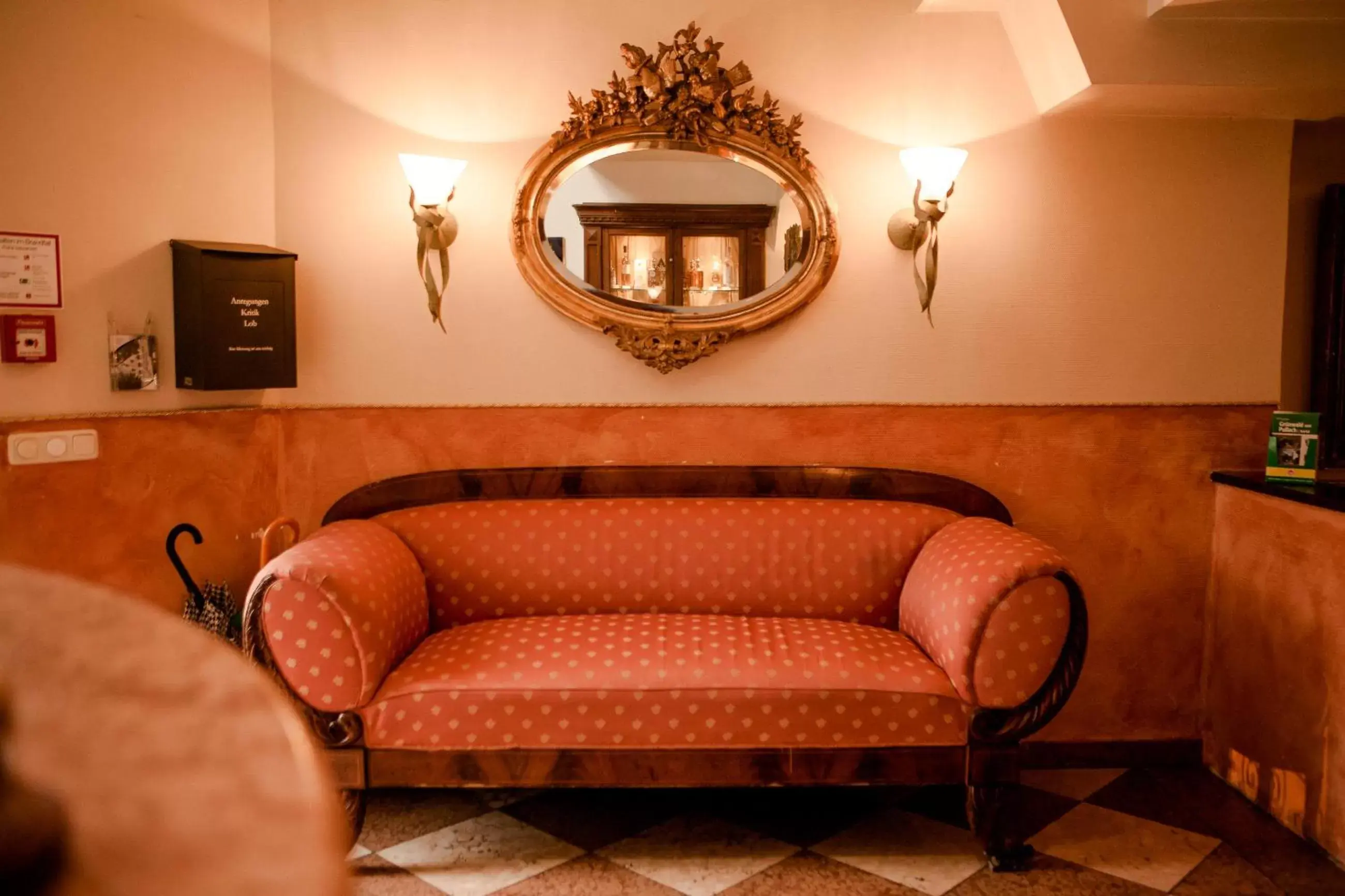 Lobby or reception, Seating Area in Schlosshotel Grünwald
