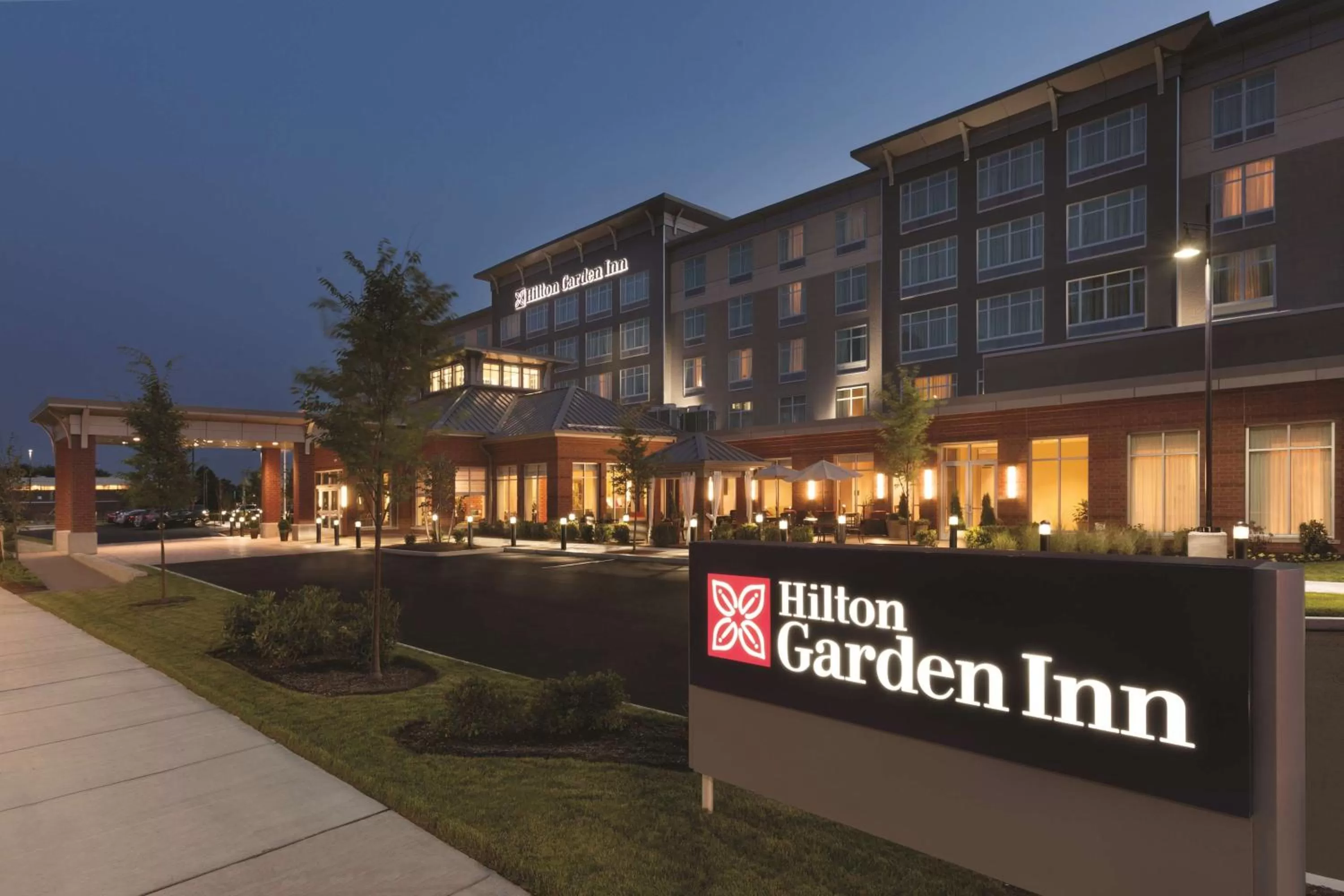Property building in Hilton Garden Inn Boston Logan Airport