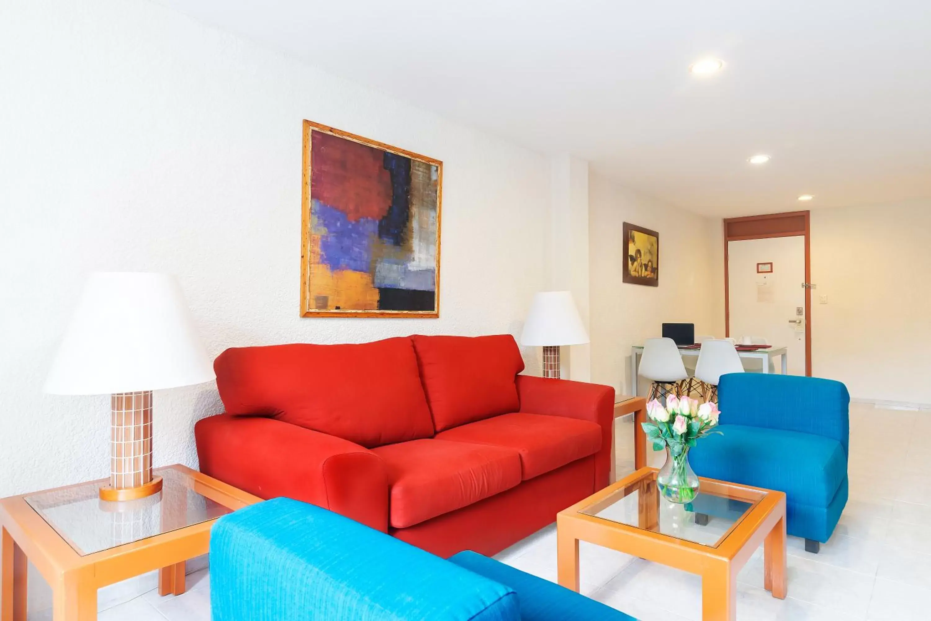 Living room, Seating Area in Hotel y Suites Nader