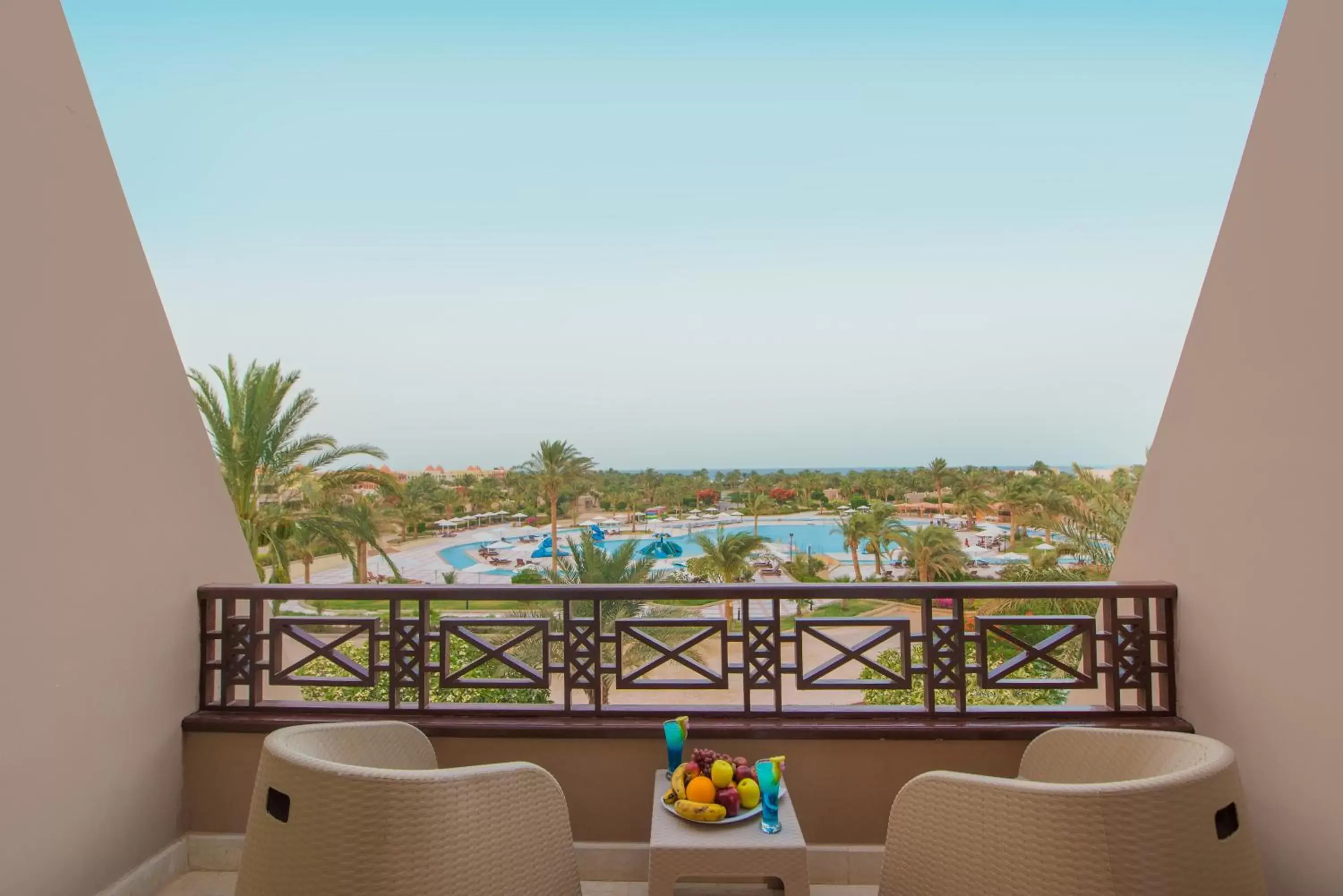 Balcony/Terrace in Pharaoh Azur Resort