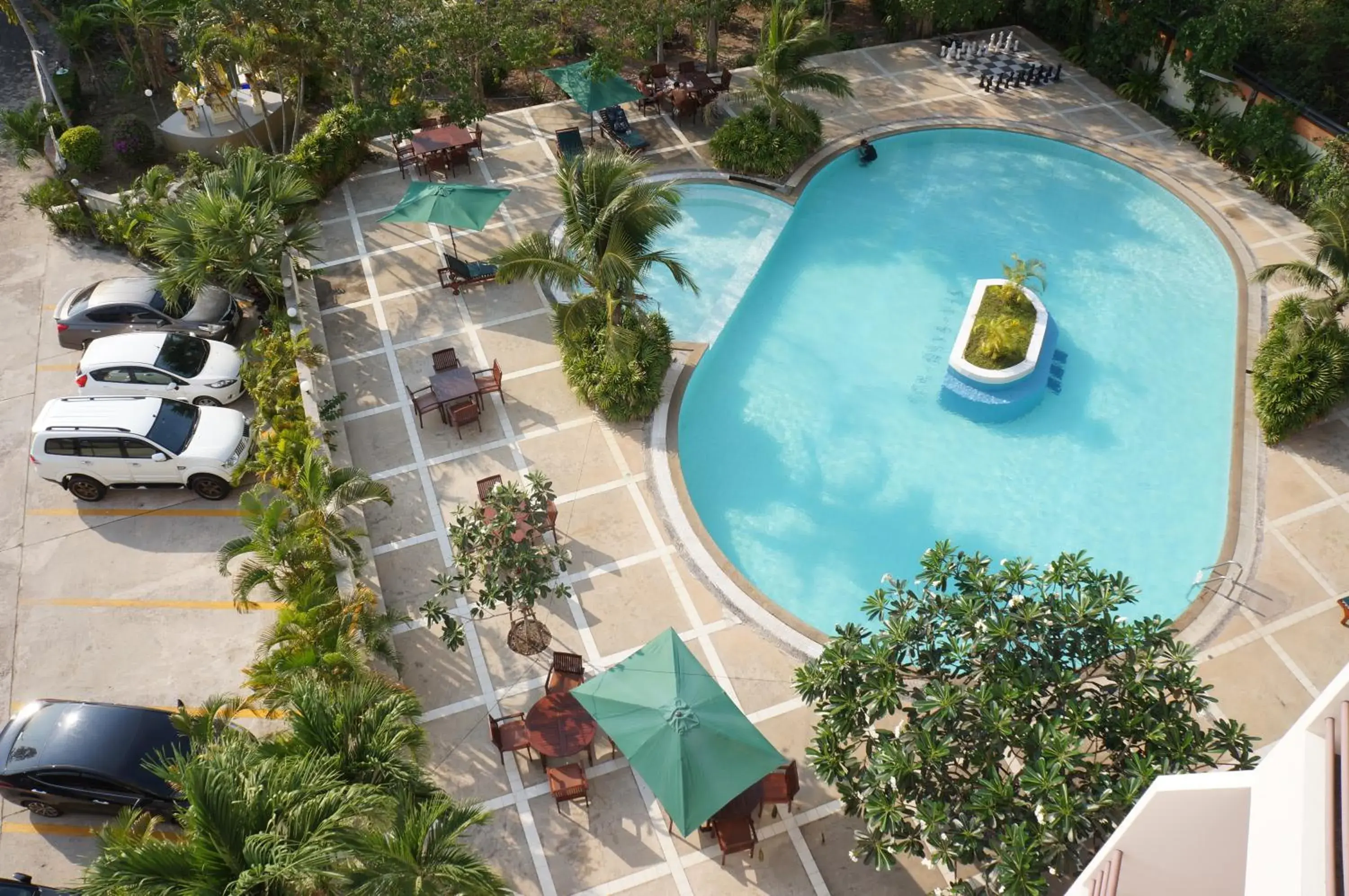 Pool View in Sea Sand Sun Resort