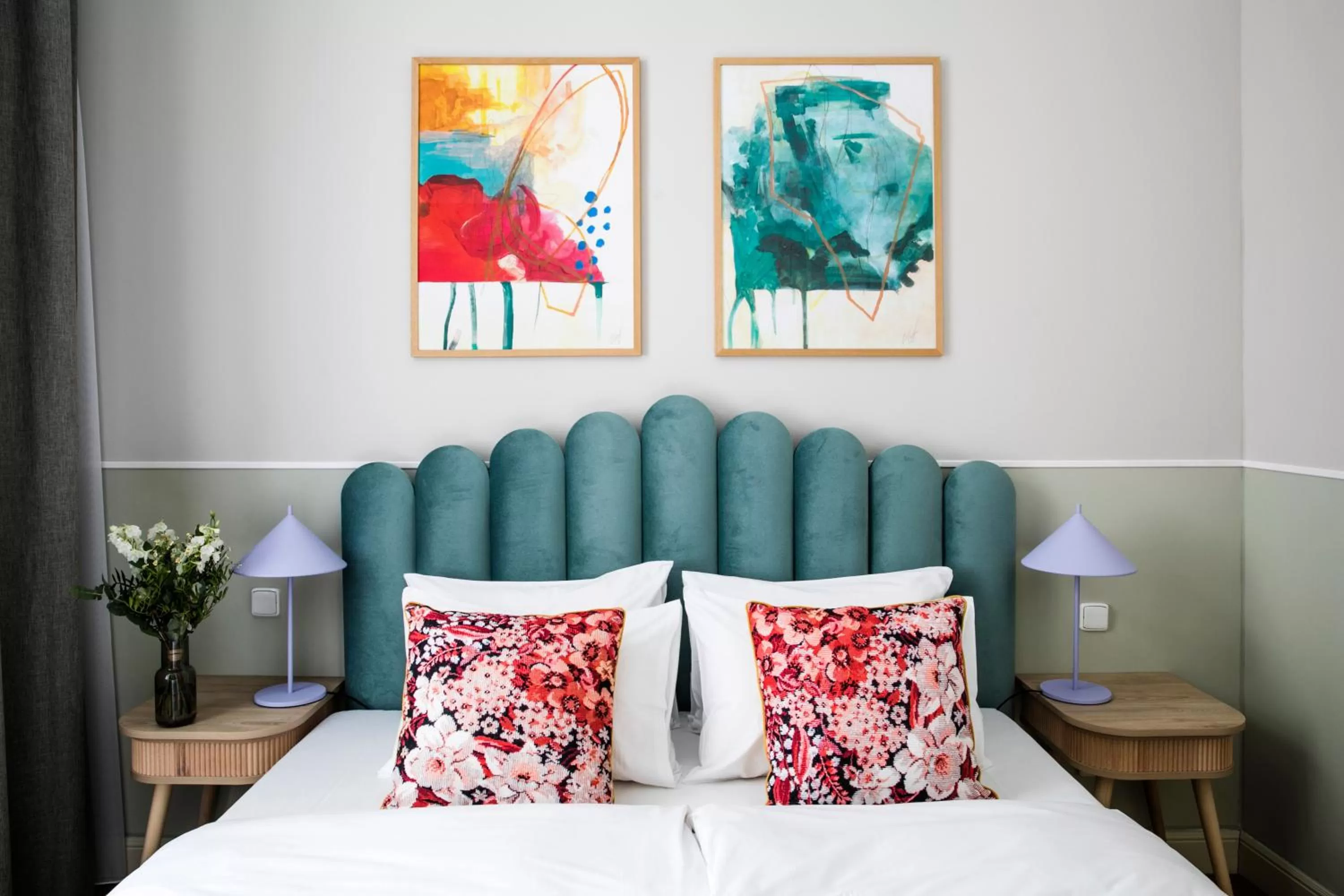 Bed in Numa Prague Flow