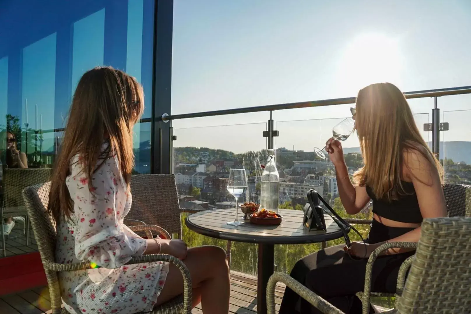 Balcony/Terrace in Quality Hotel Grand Royal