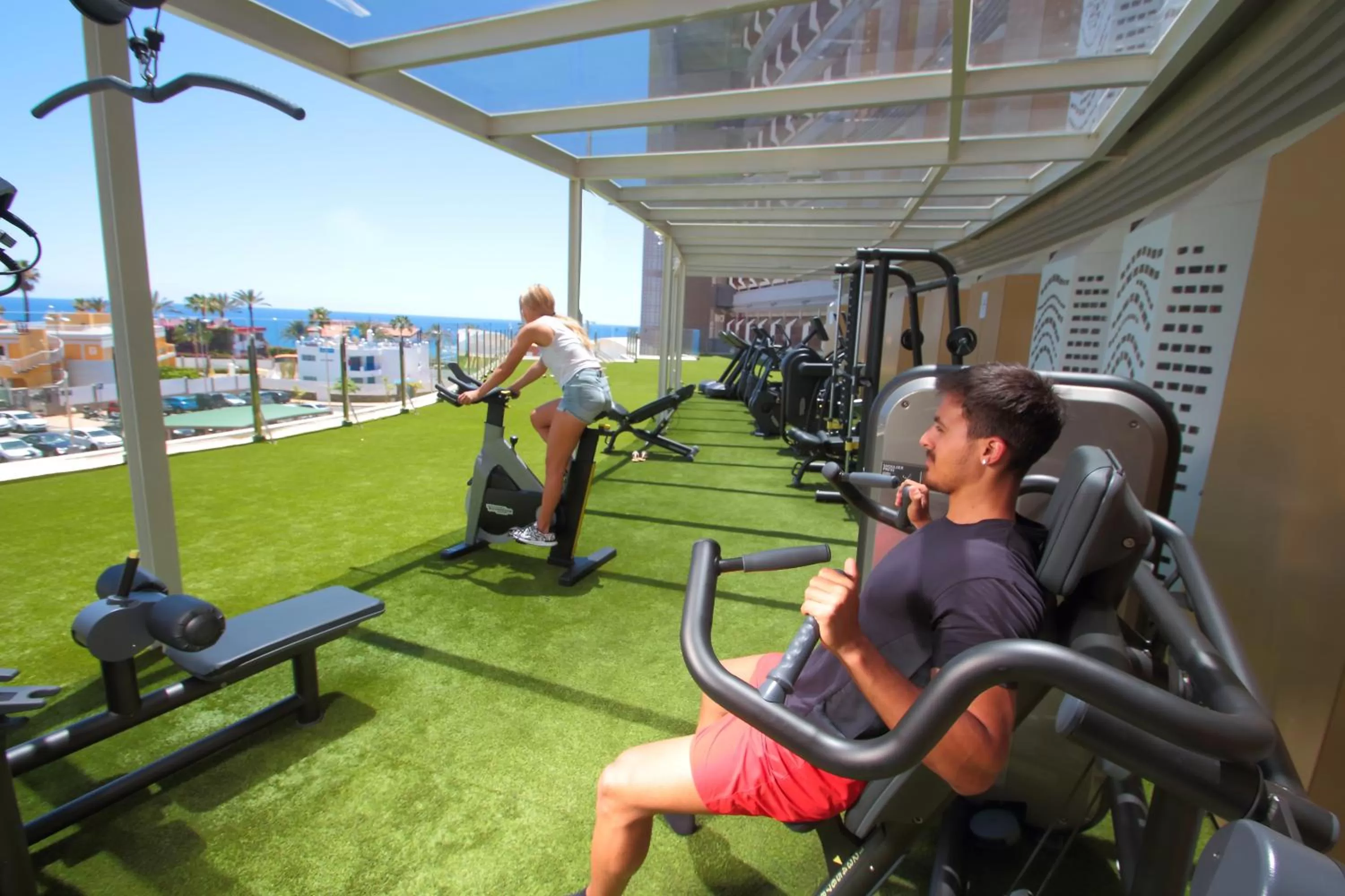Fitness centre/facilities in HL Suitehotel Playa del Inglés - Adults Only