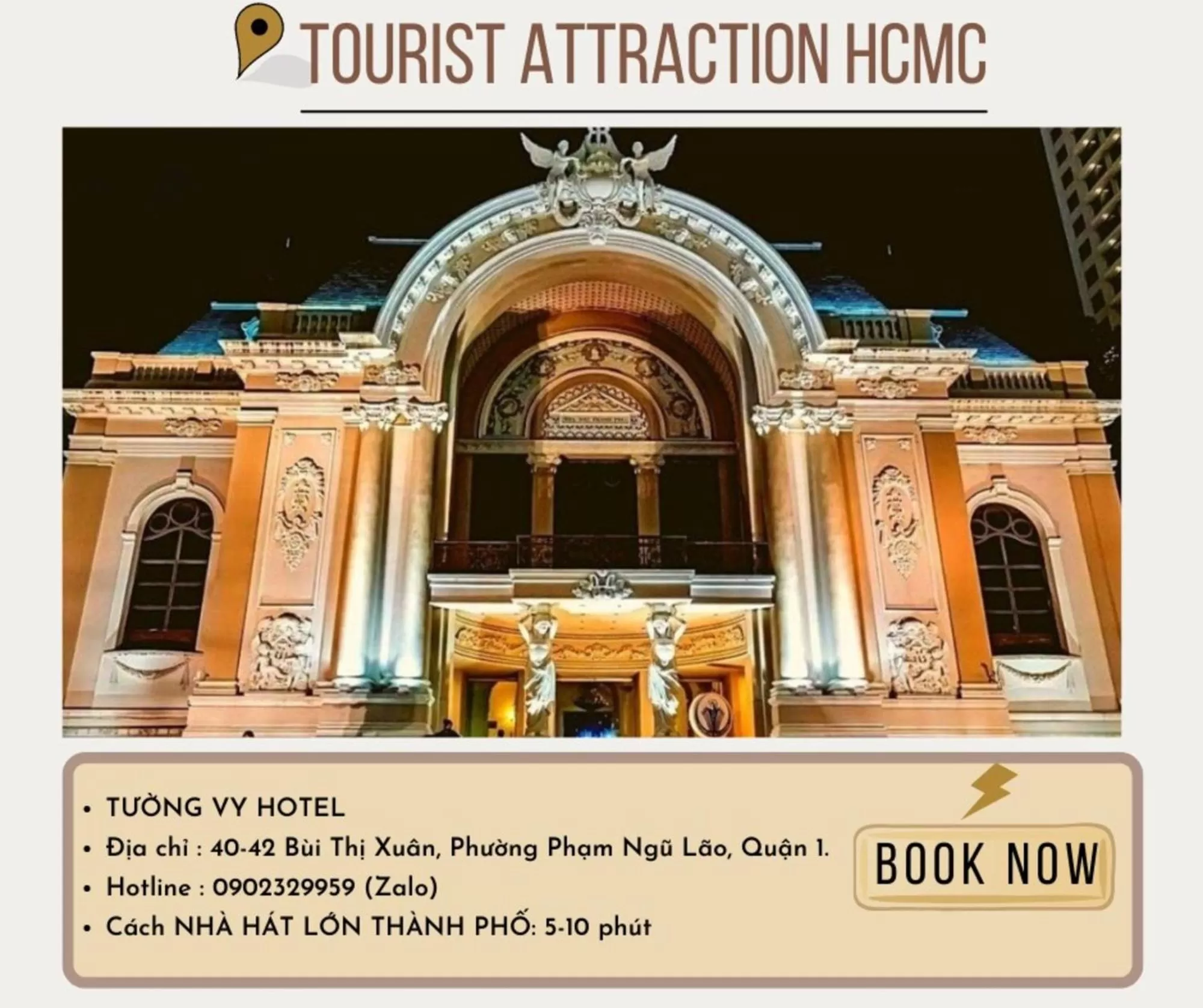 Property building in Tuong Vy Ben Thanh Hotel