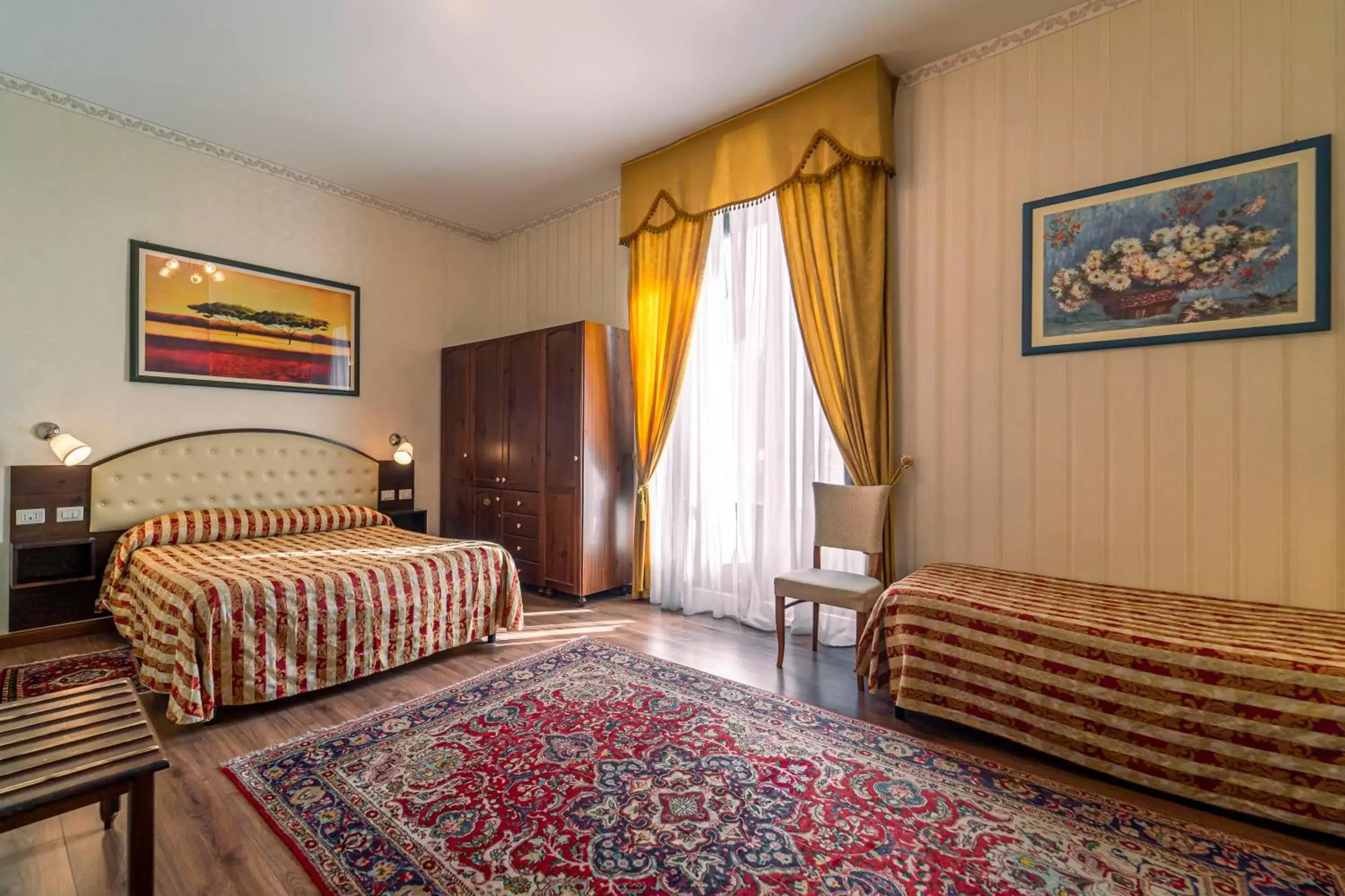Bed in Hotel Villa Romeo