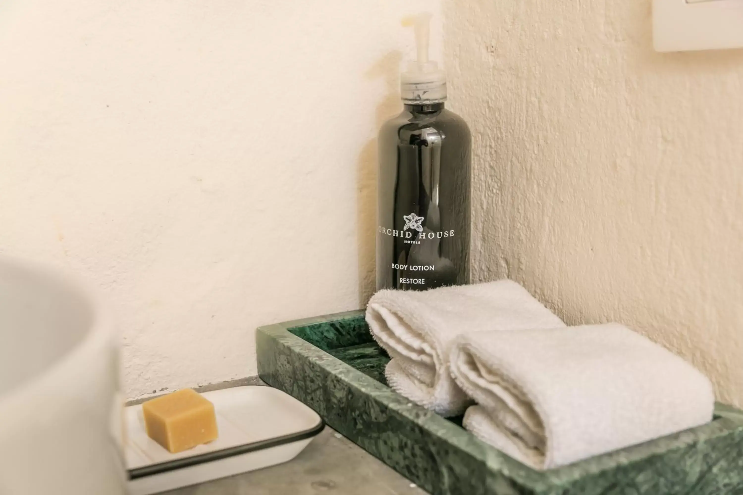 towels, Bathroom in Orchid House San Miguel de Allende