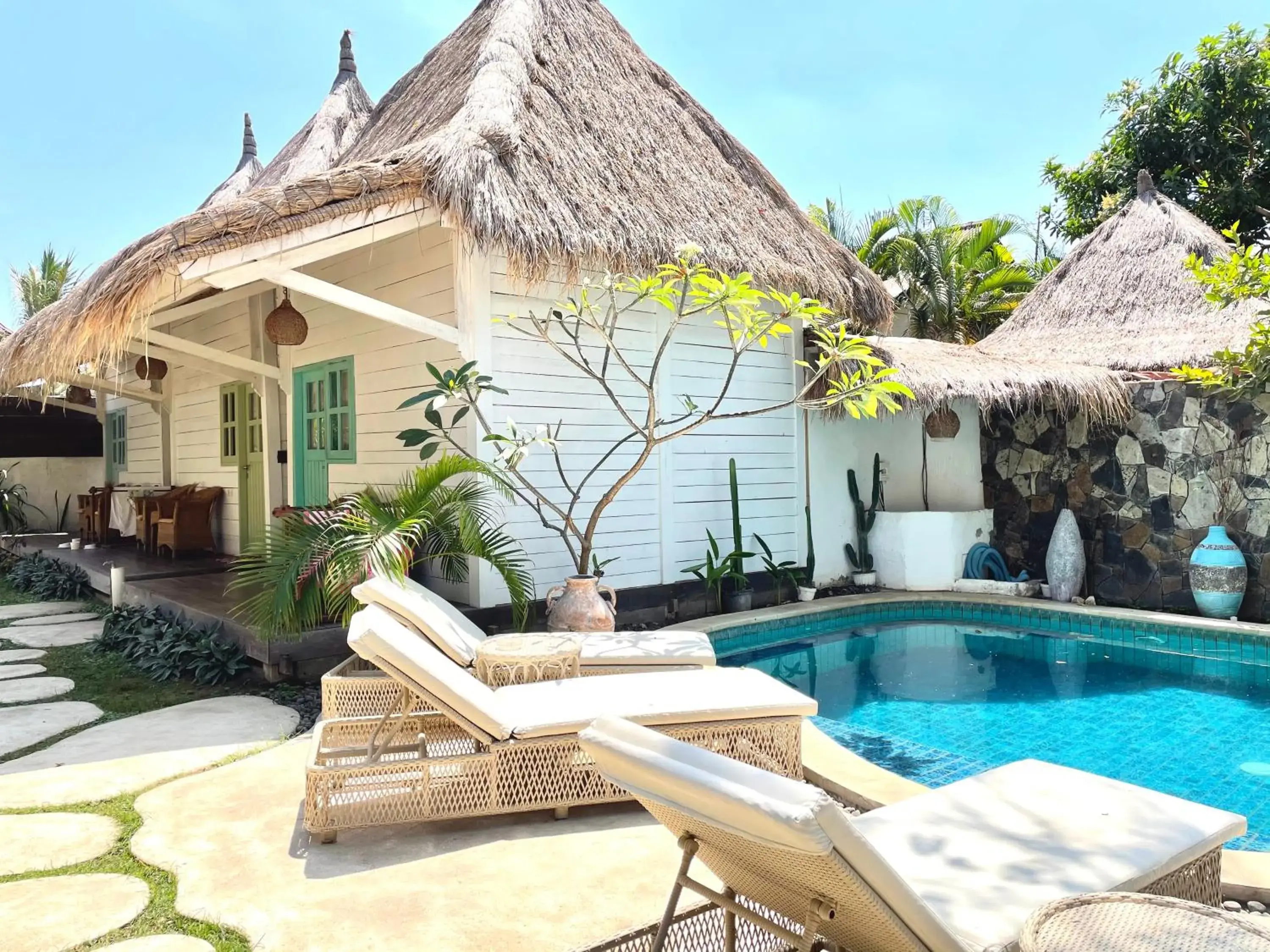 Property Building in Gili Breeze Tropical Bungalows