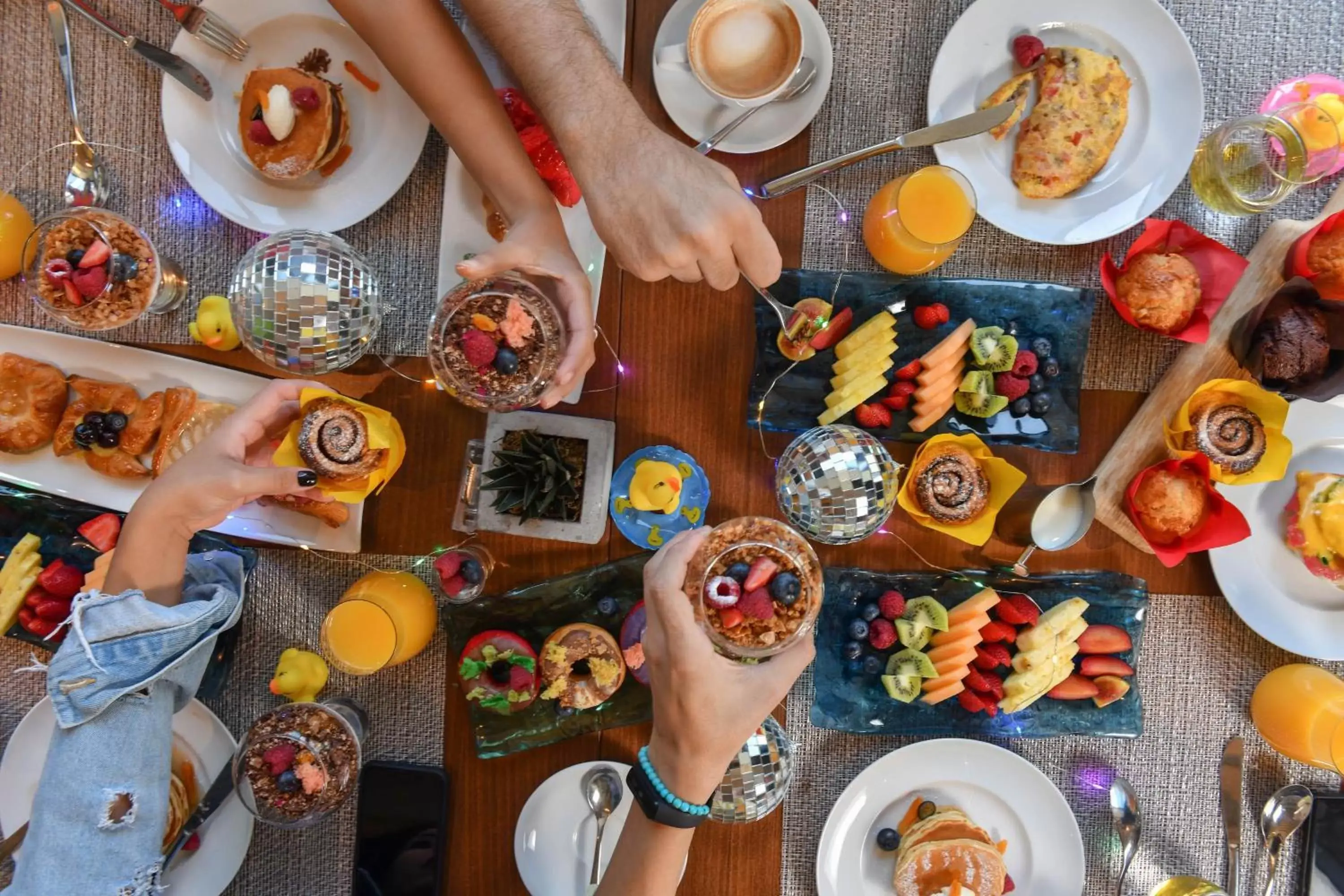 Breakfast in W Amman Hotel