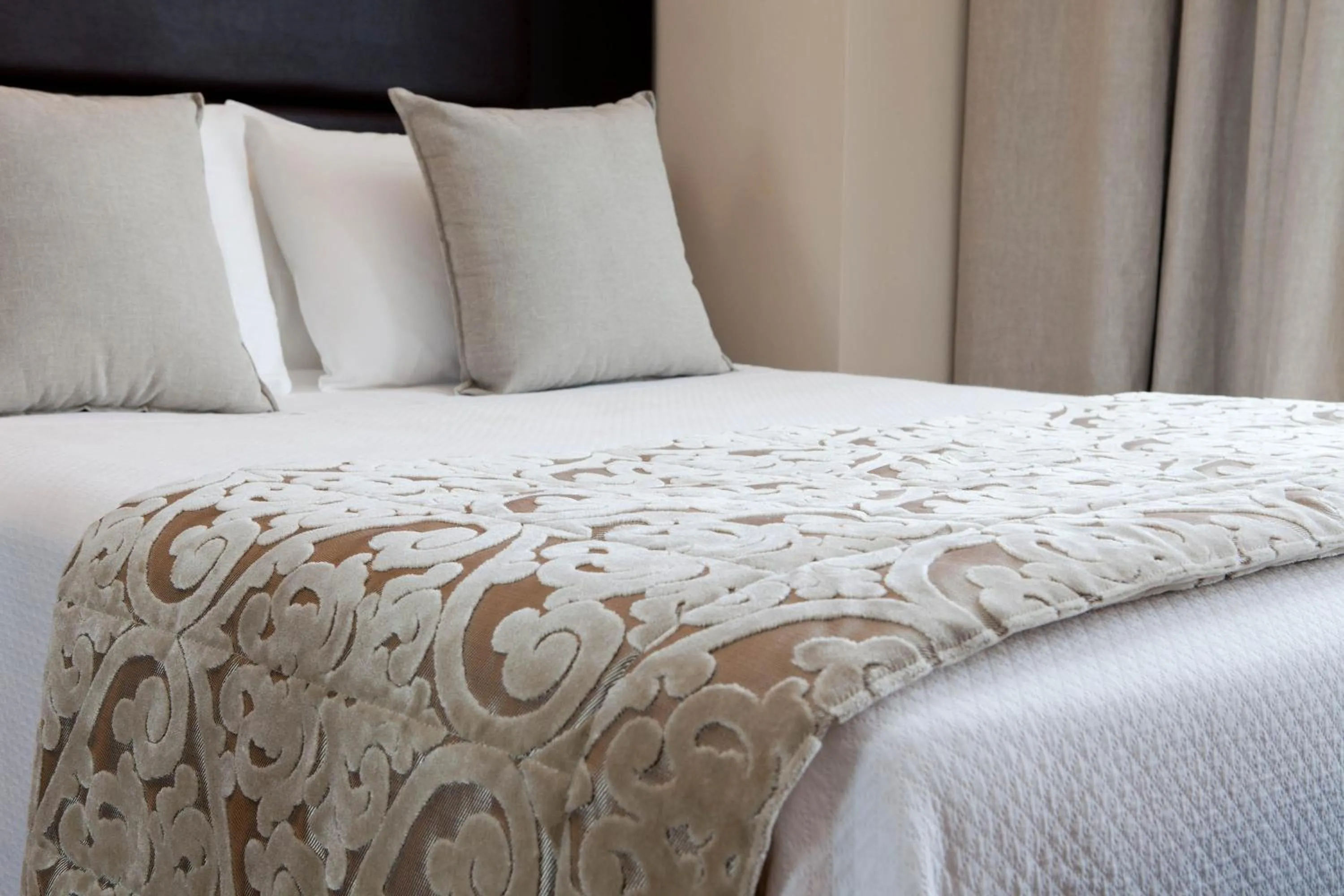 Decorative detail, Bed in Hotel Touring