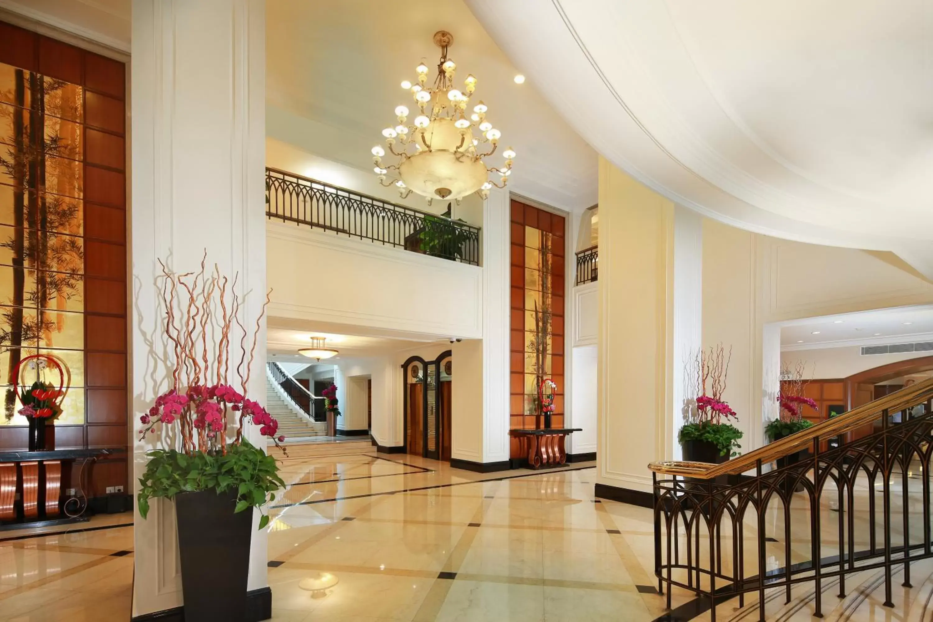 Lobby or reception, Lobby/Reception in Jin Jiang Hotel