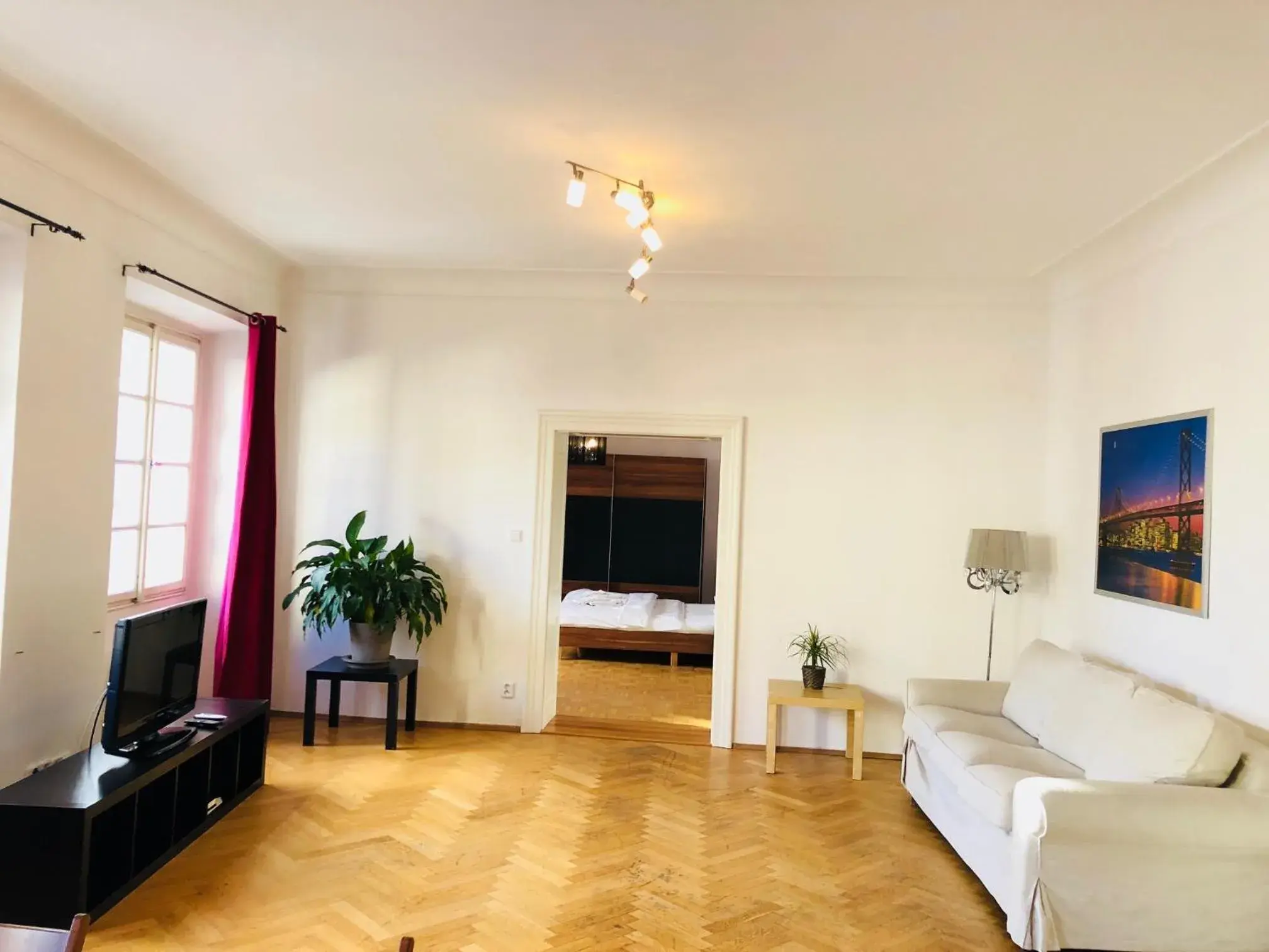 Living room, TV/Entertainment Center in Royal Road Residence