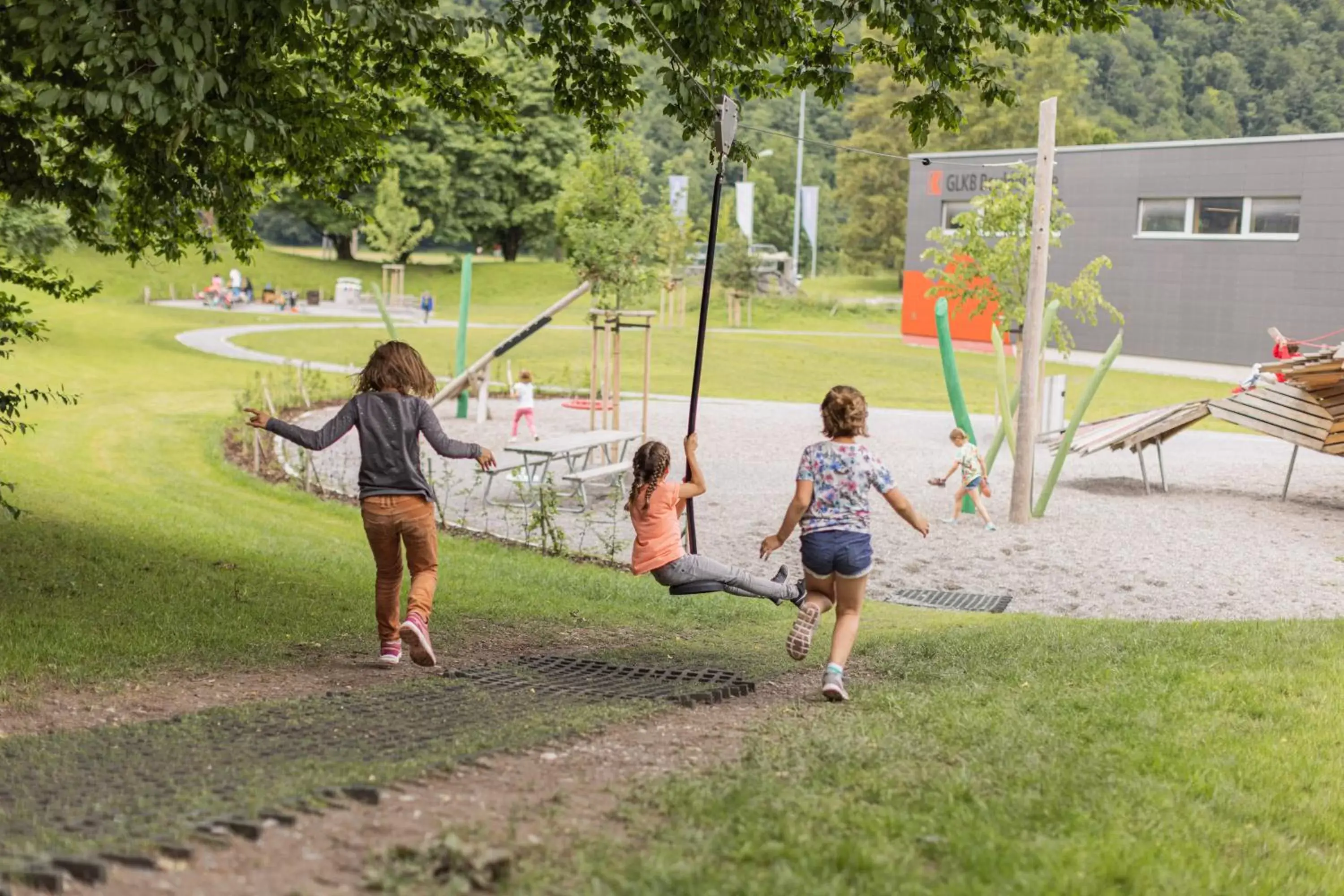 Children play ground in lintharena ag