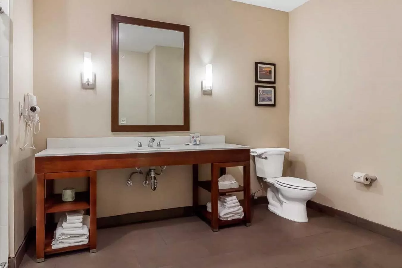 Bathroom in Comfort Suites