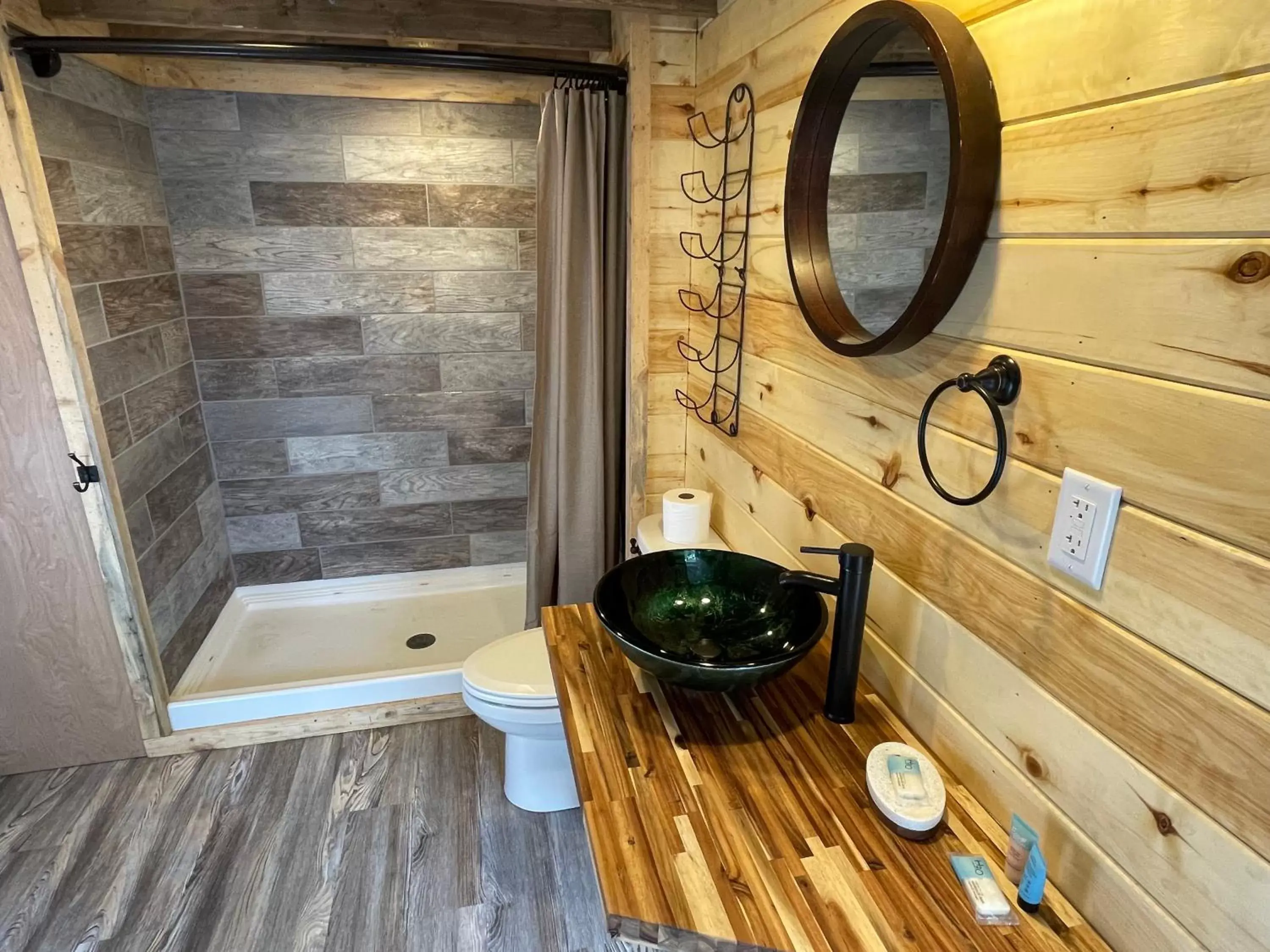 Shower, Bathroom in Canyon Rim Domes - A Luxury Glamping Experience!!