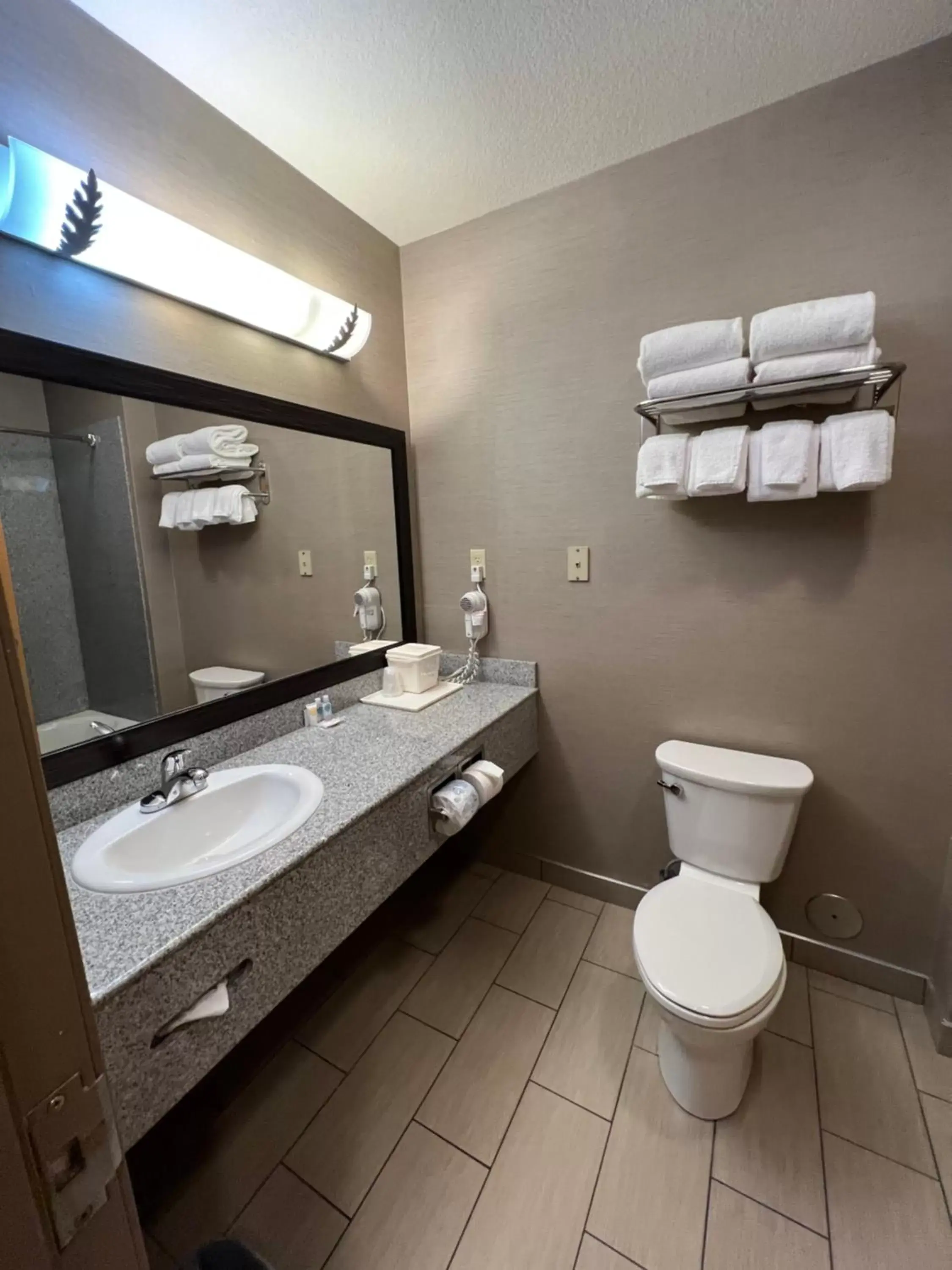 Bathroom in Comfort Suites